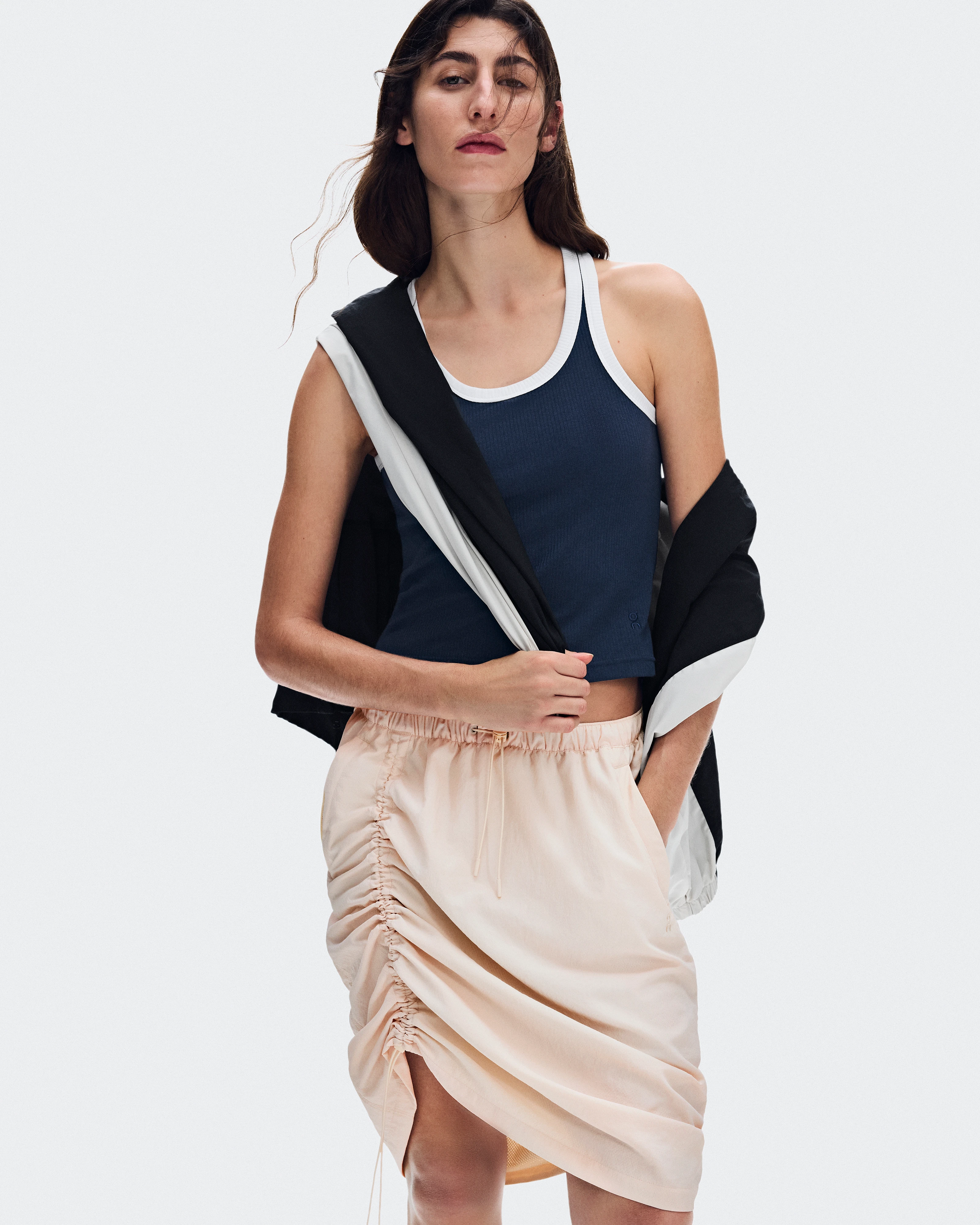 On All-Day Ribbed Tank Midnight Donna Maglie e magliette