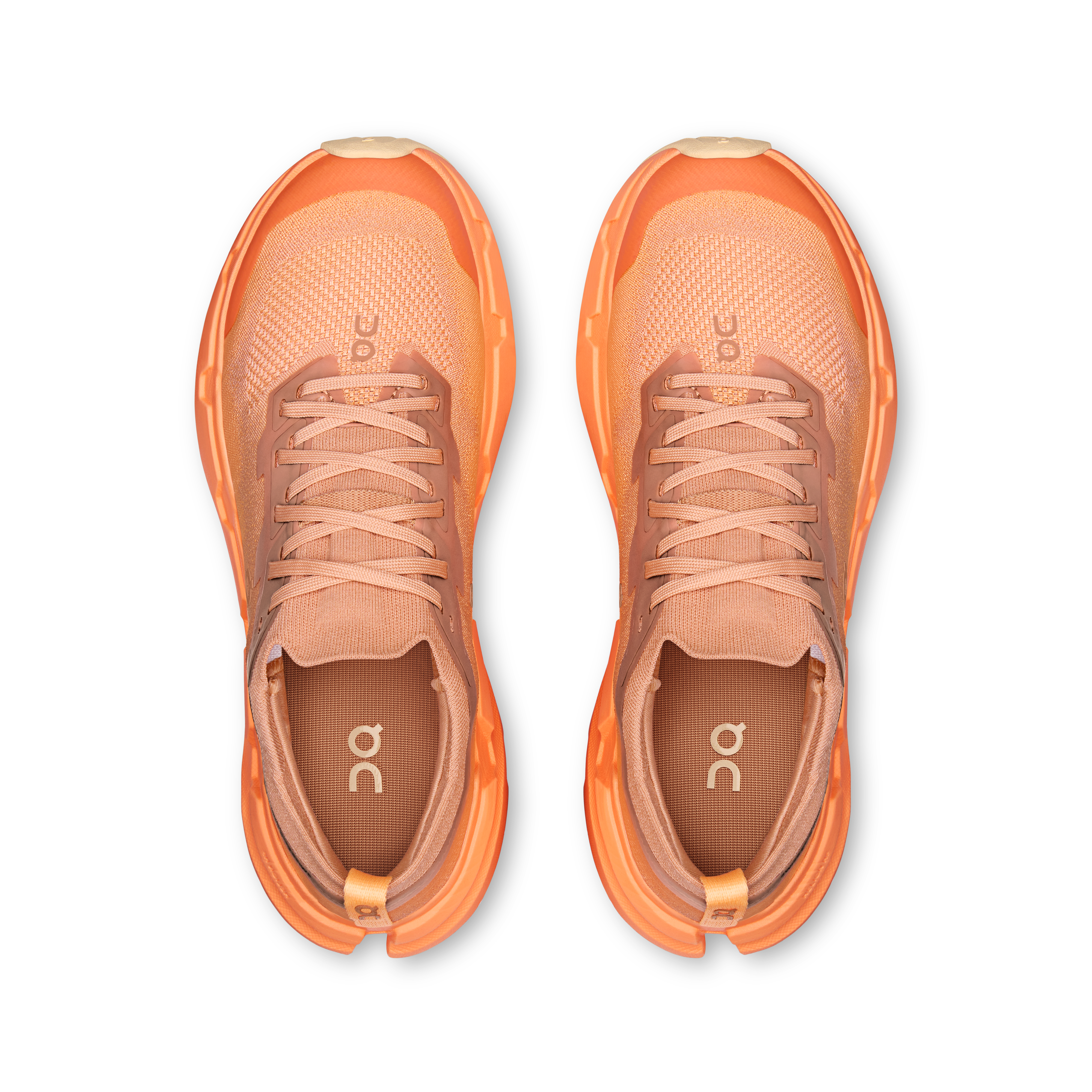 On Cloudsoma Sandstone & Tangerine Women Trail running Shoes