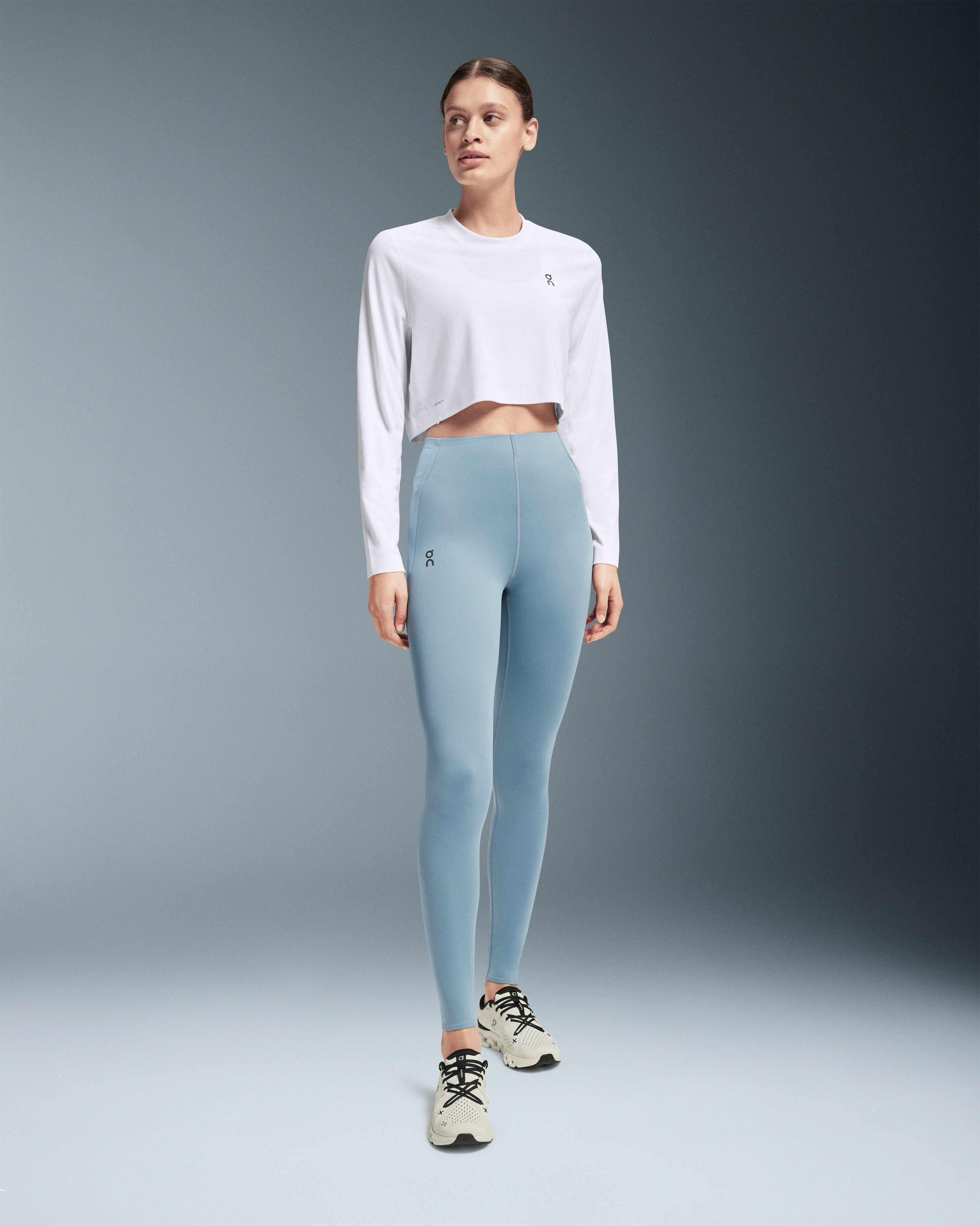 Women's Active Long-T Crop Graphic