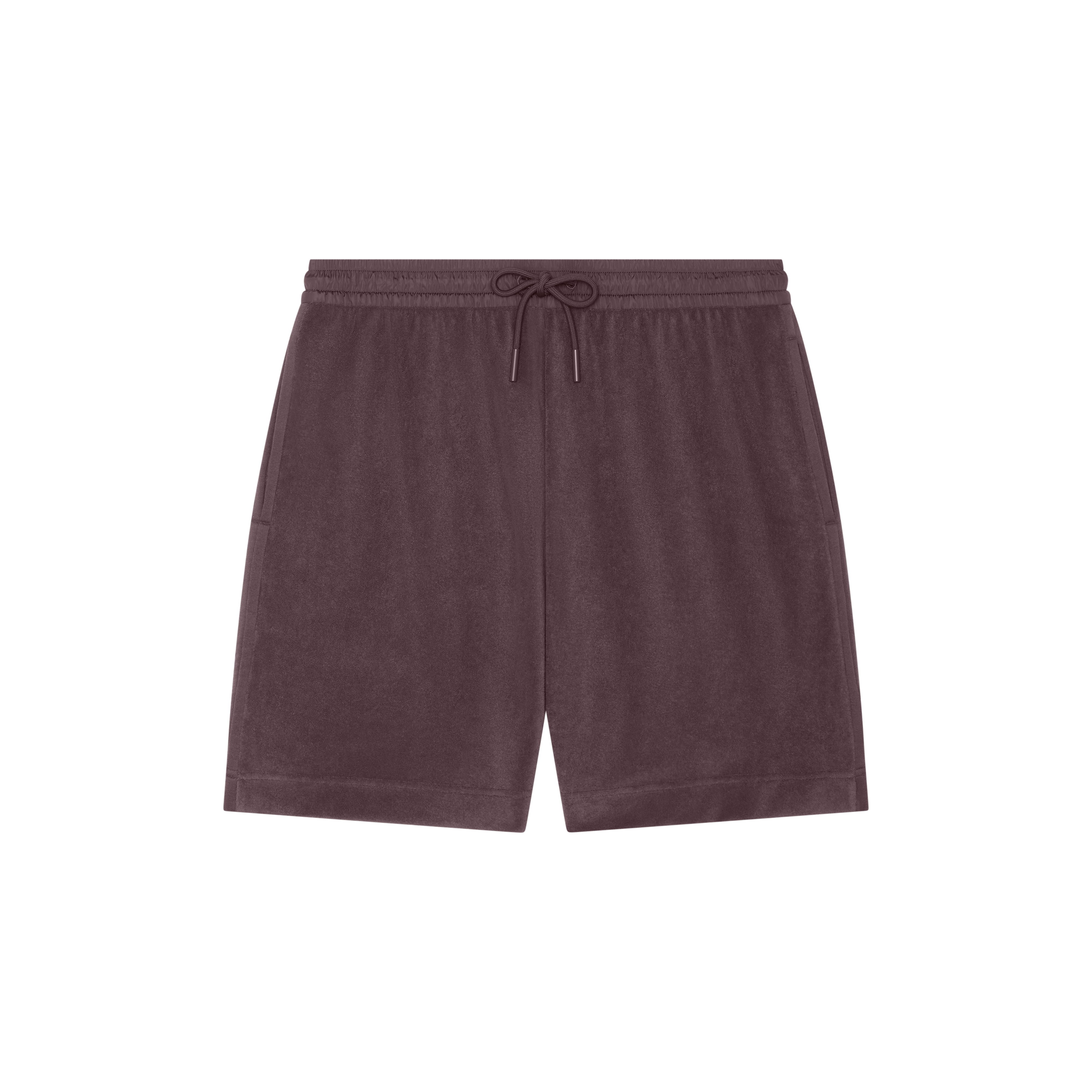 Courtside Shorts Terry in Mulberry
