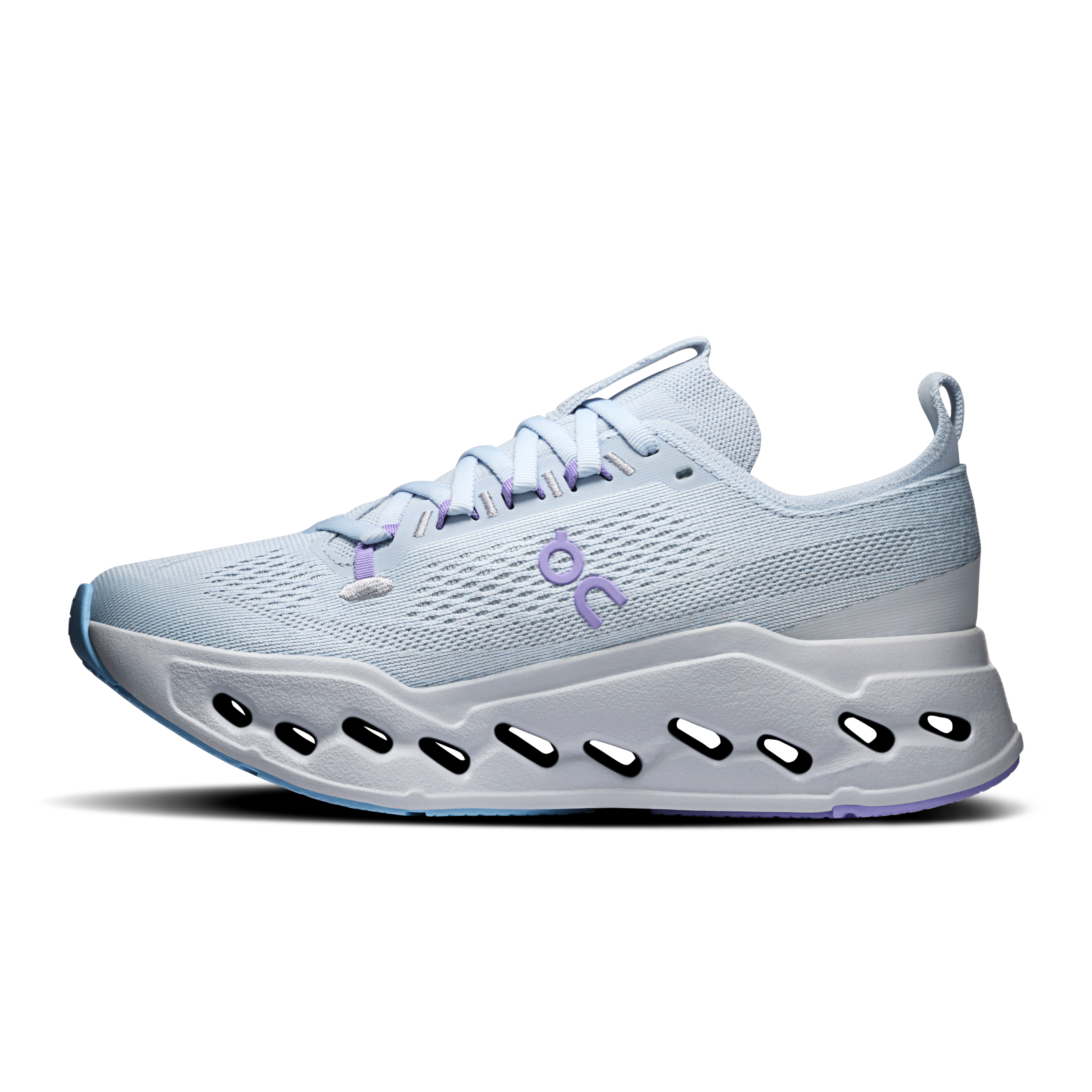 On Cloudsurfer Max Heather & Glacier Women Road running Shoes