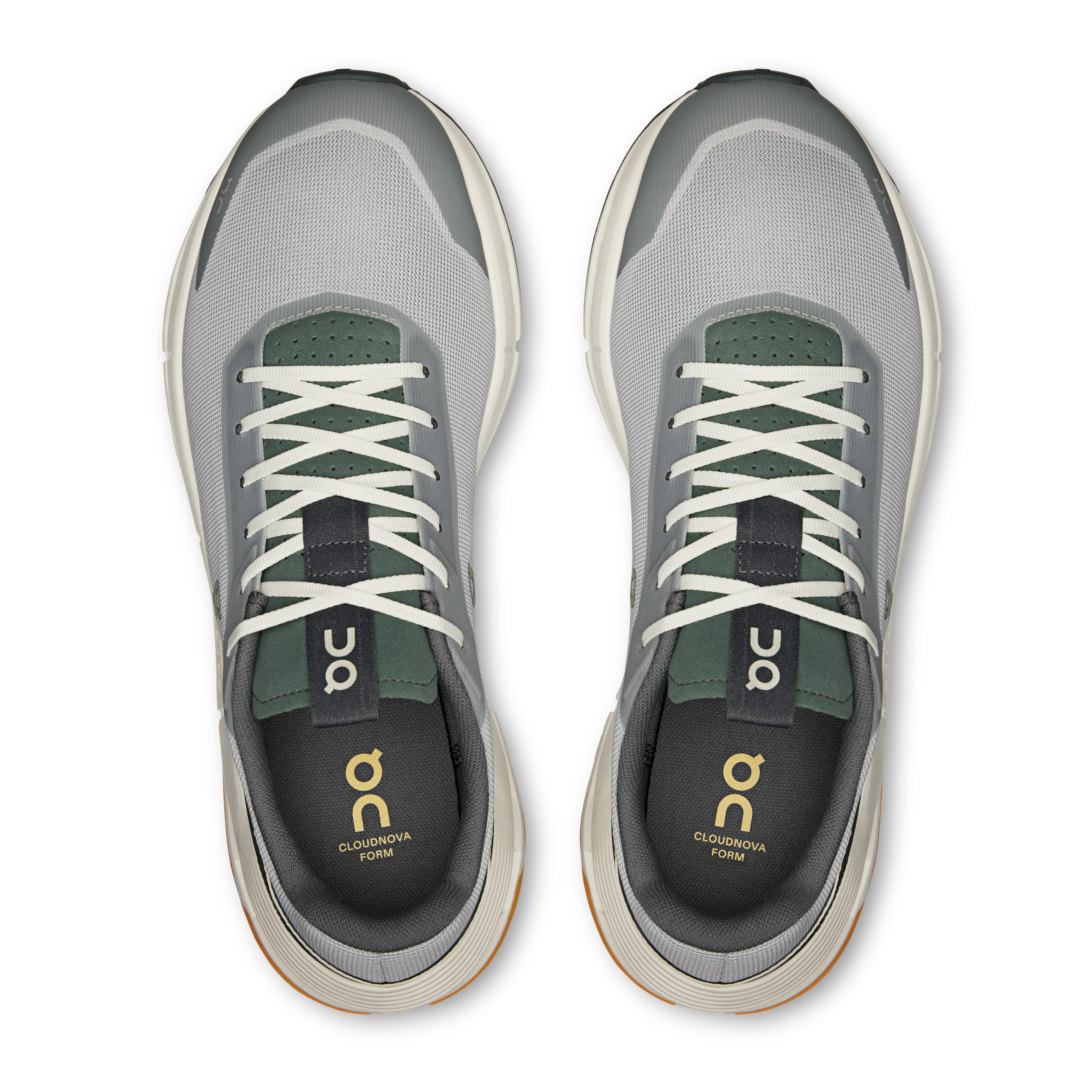 On Cloudnova Form 2 Glacier & Olive Men Active life Shoes