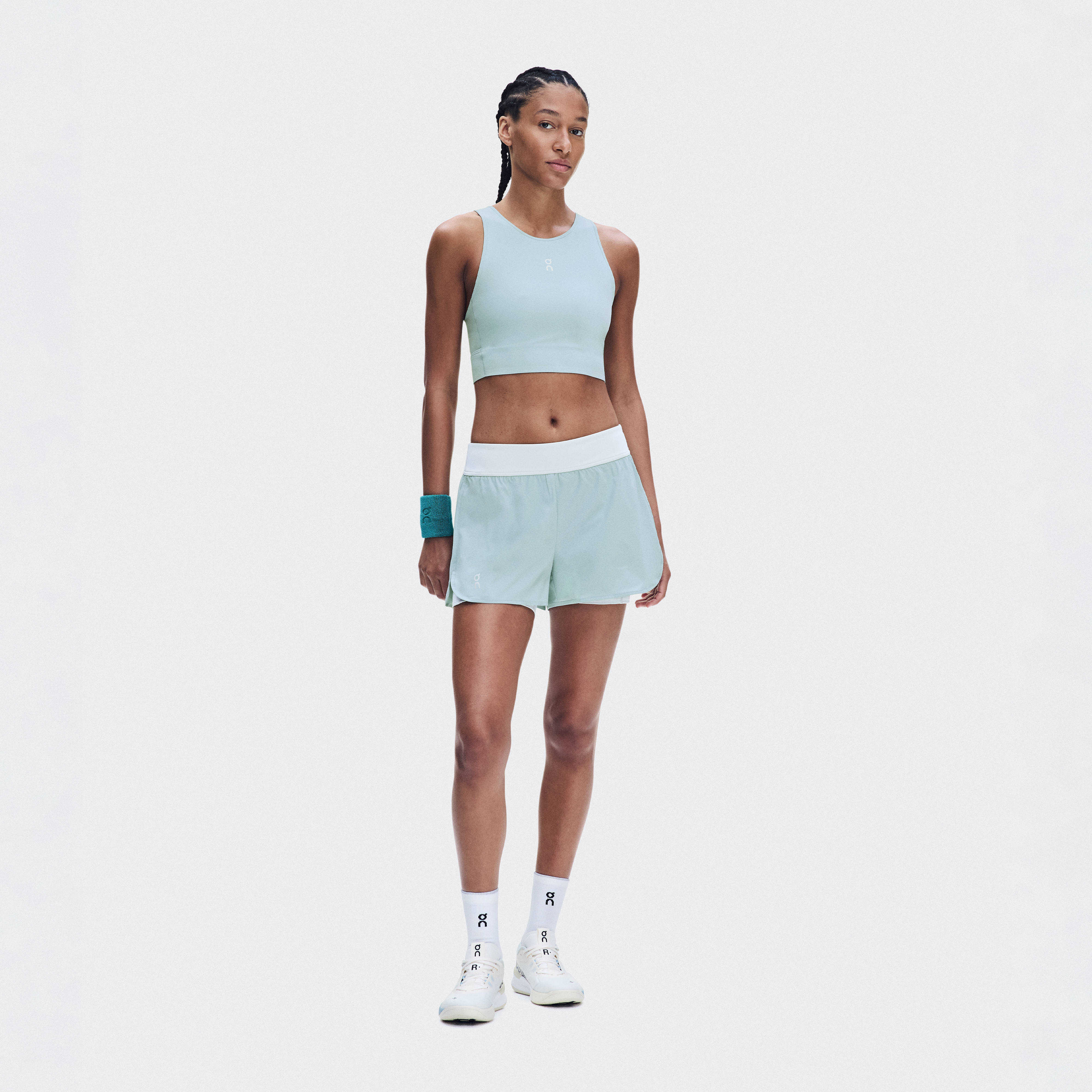 3" Court Shorts 2-in-1 in Brook