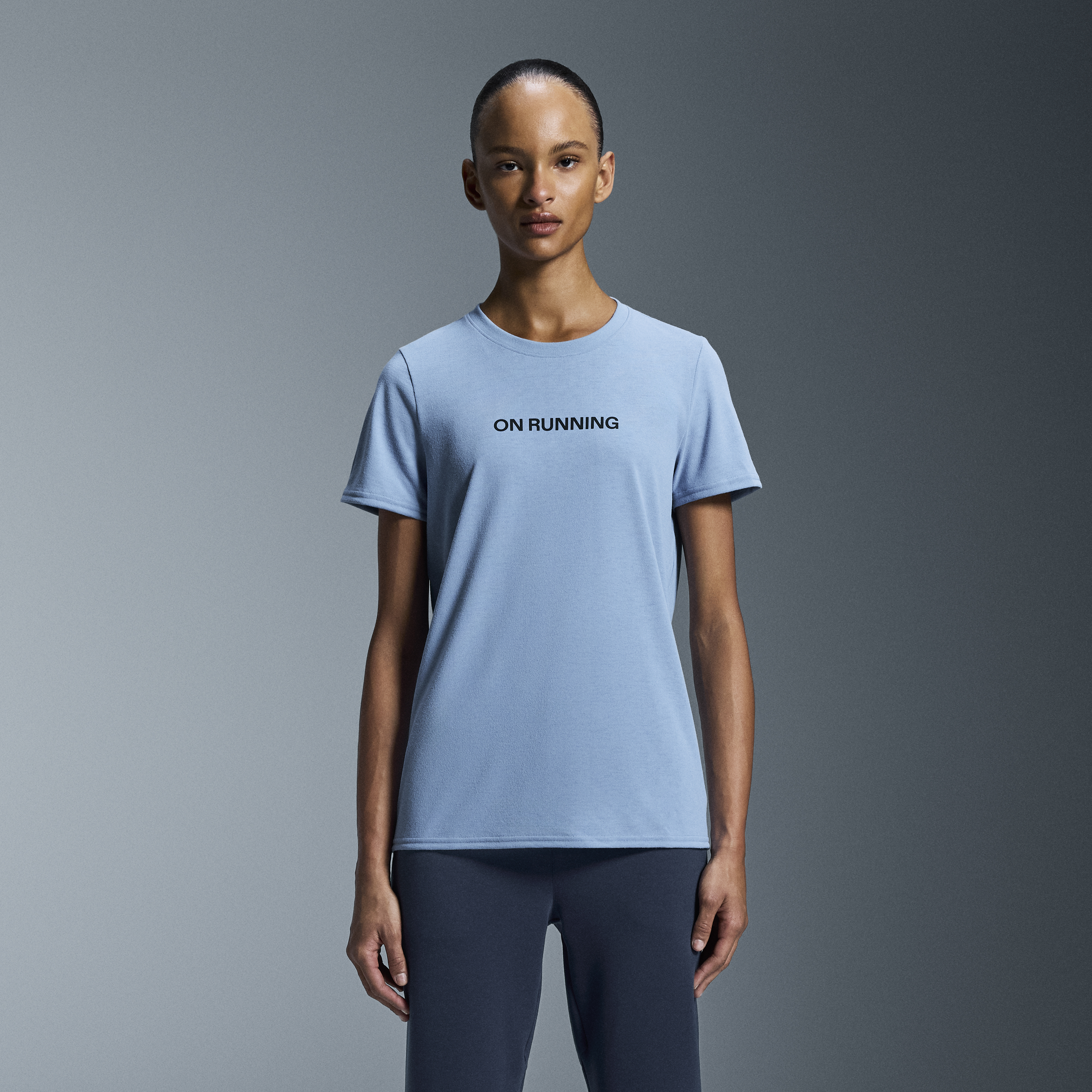 Run-T Short-Sleeve Shirt in Chambray