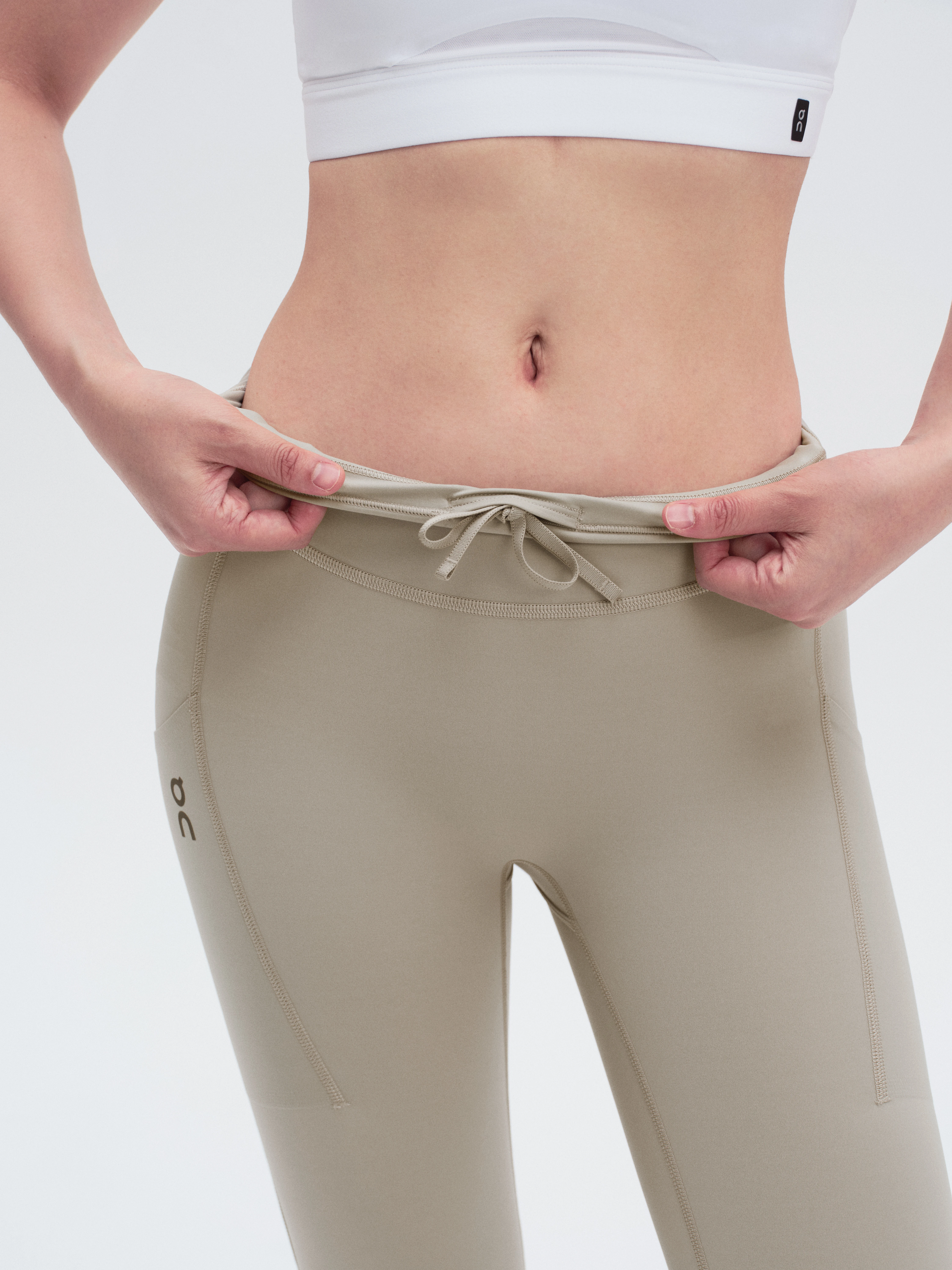 On Performance Tights 7/8 A Brume Women Tights