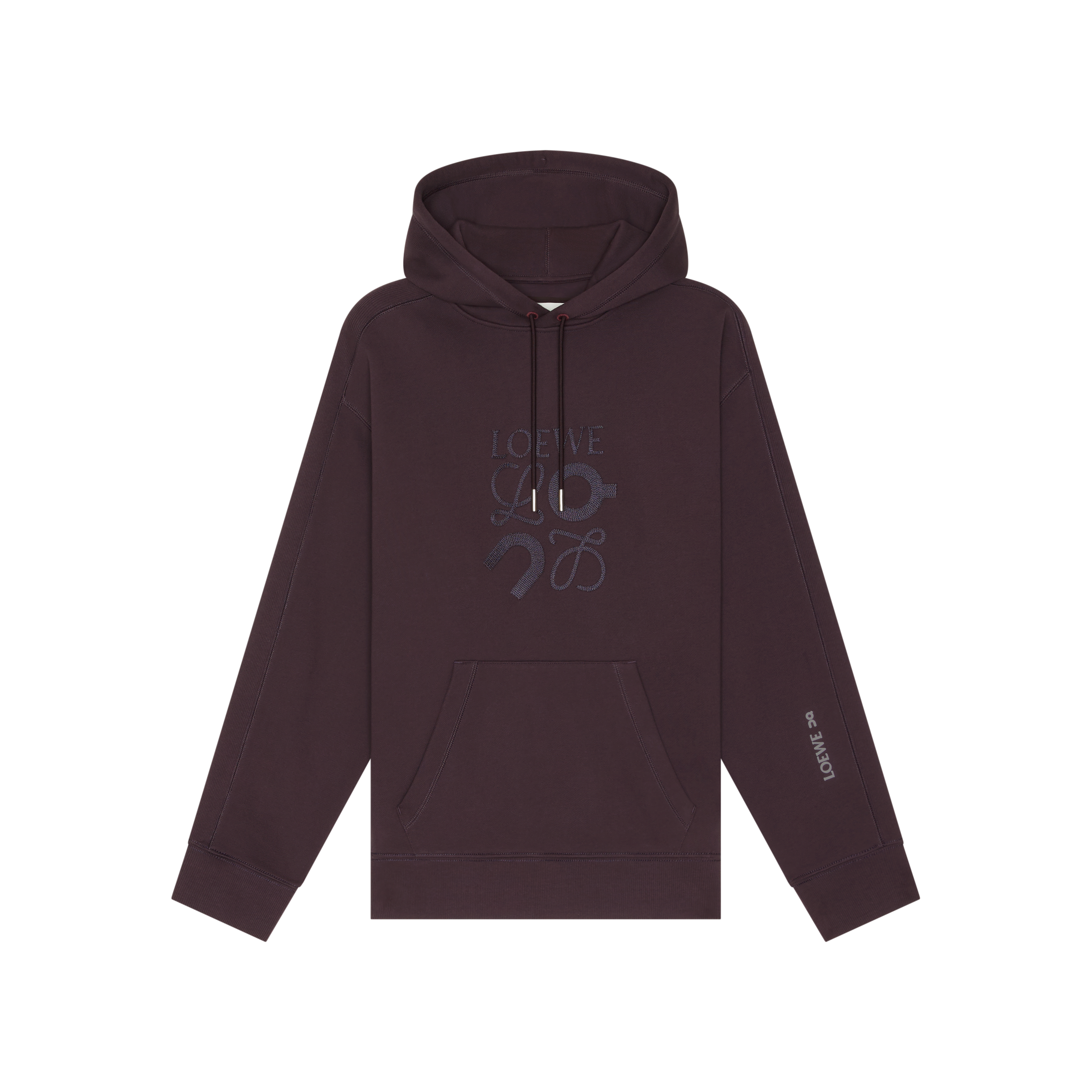 Hoodie LOEWE in Purple