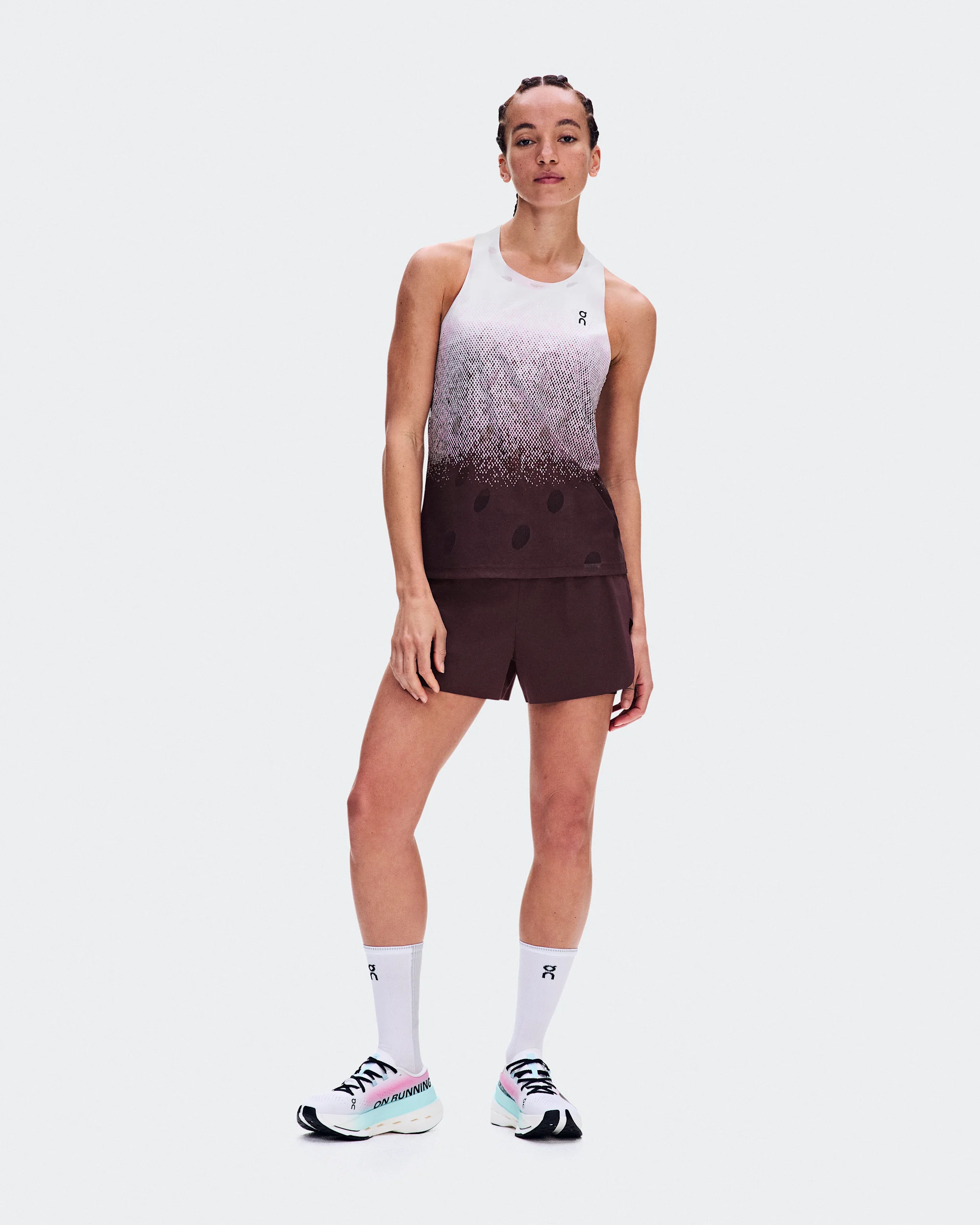 Women's Zero Tank Breathe Foxglove | White