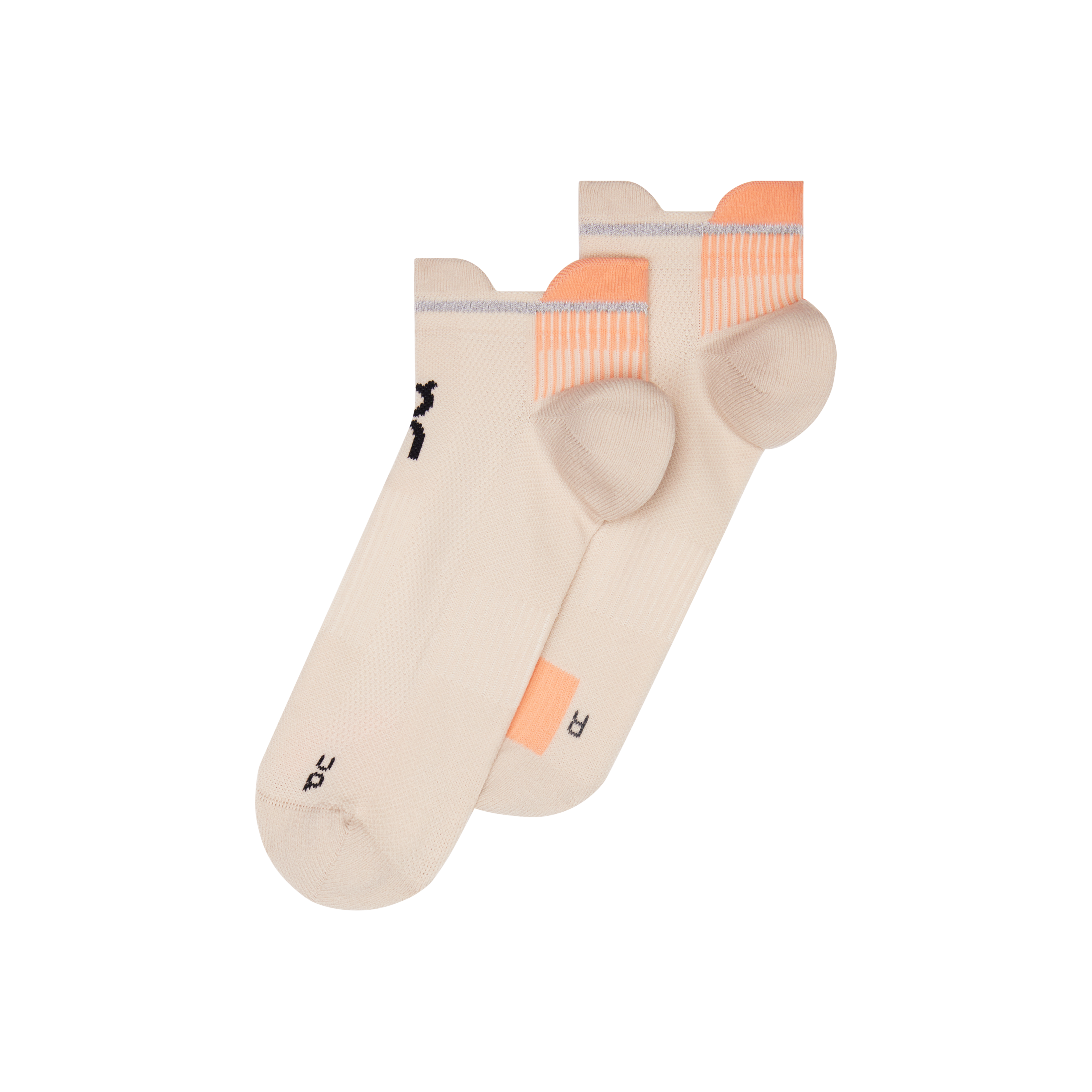 Performance Run Sock Low in Pearl/Sunstone