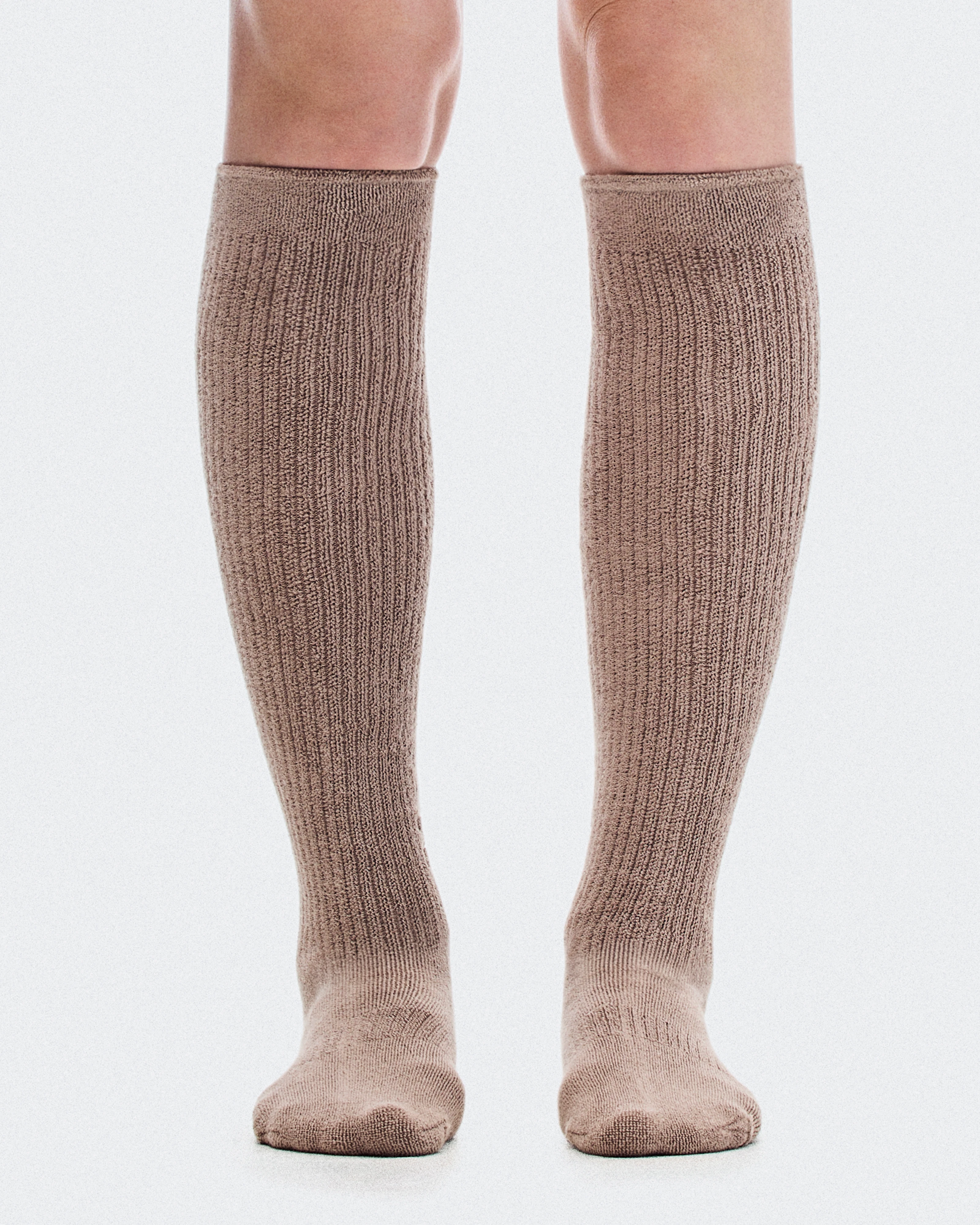 On Terry Sock Knee High Clay Unissex Meias