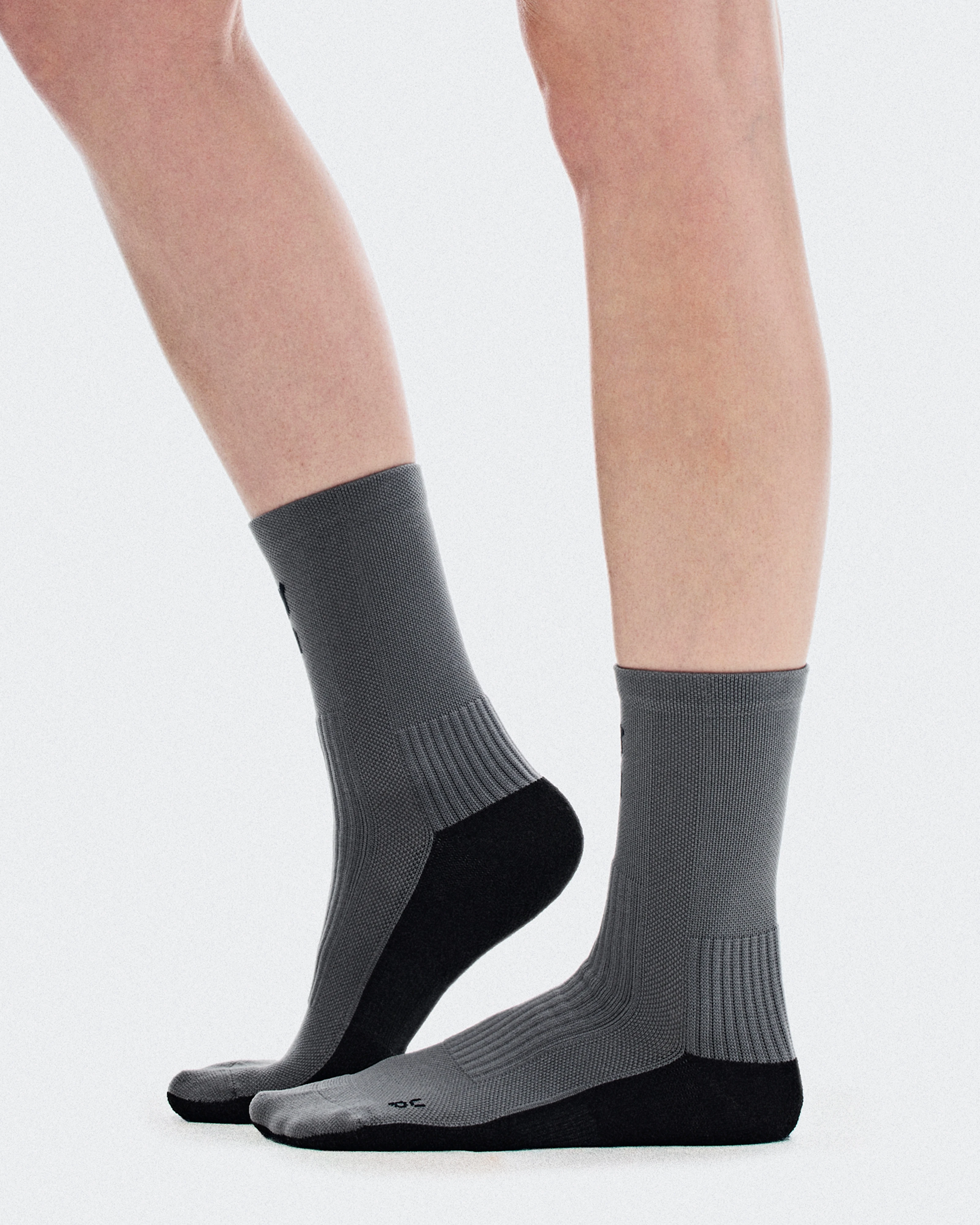 On Trail Sock High 2P Frost & Rock Unisex Socks