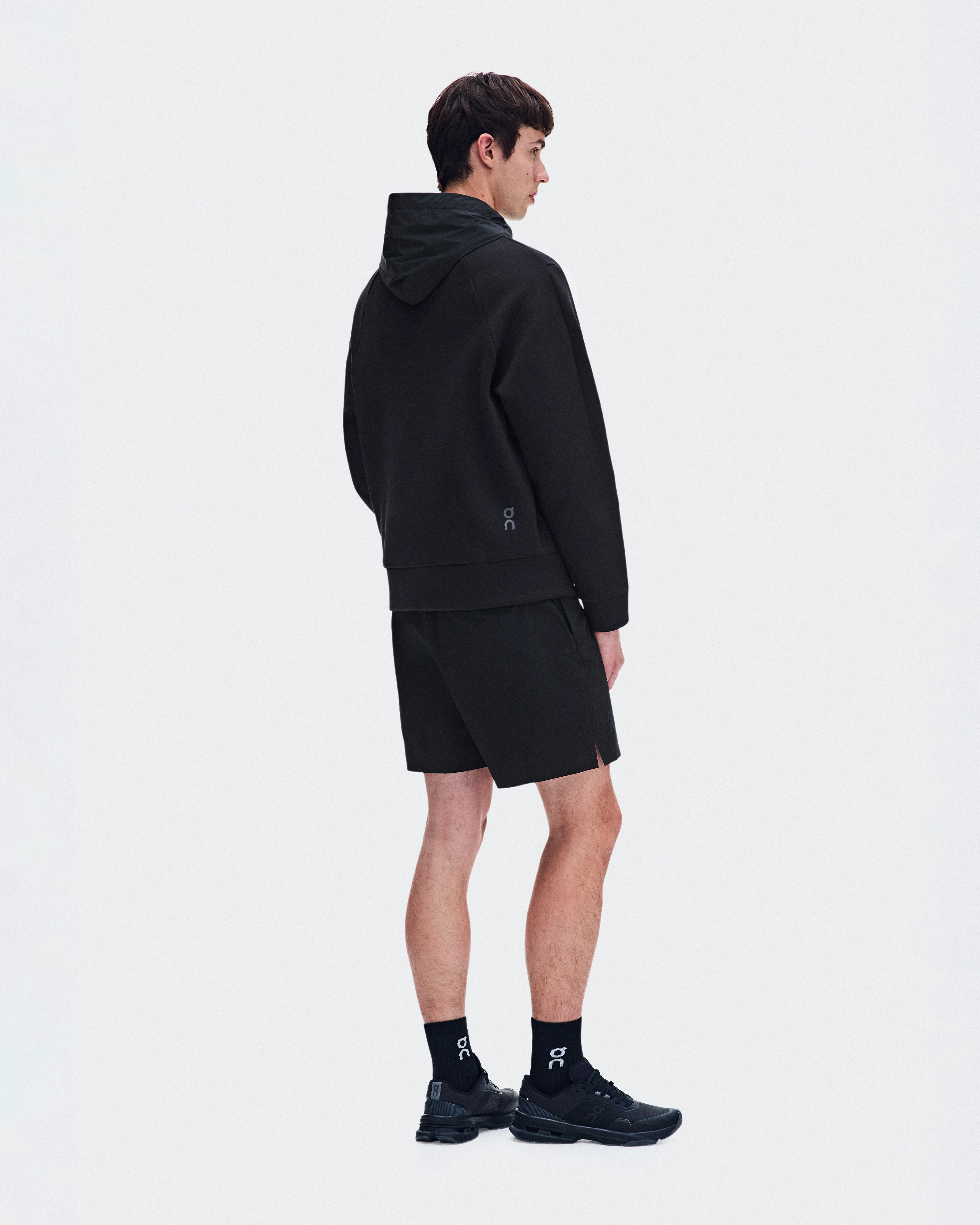 On Focus Tech Hoodie Remix Black Men Hoodies and sweatshirts