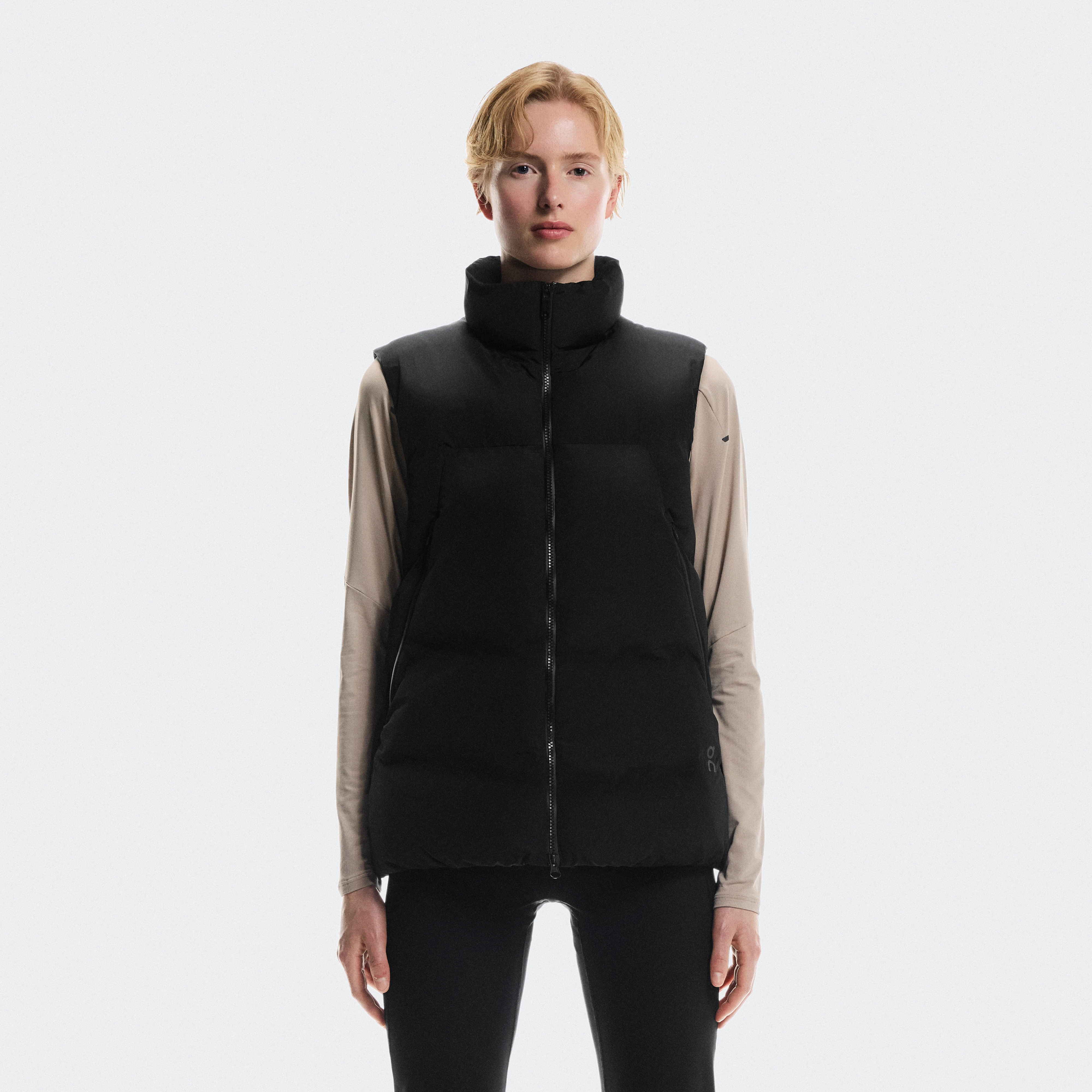 On All-Day Puffer Vest Black Women Women – Outdoors, all-day Jackets