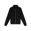 Courtside Full-Zip Jacket in Black