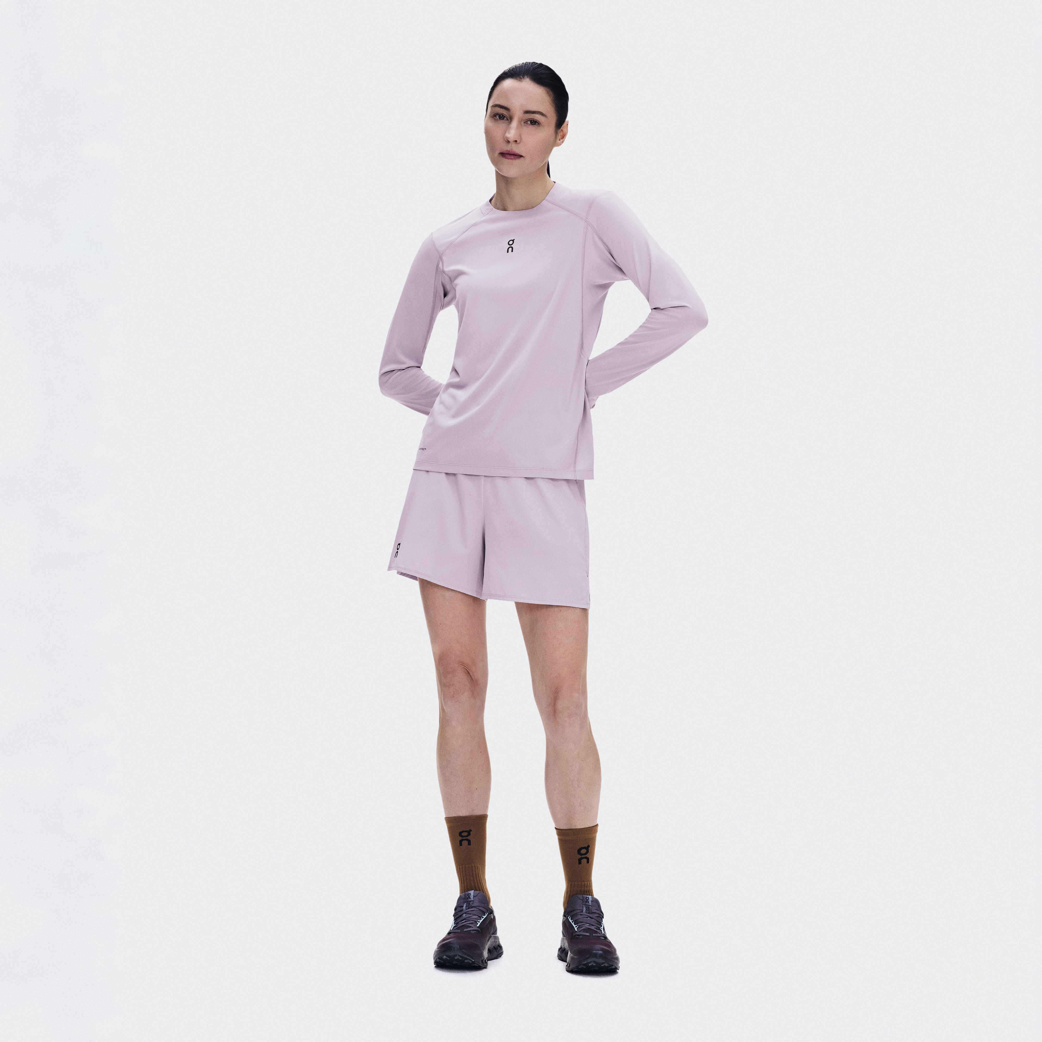 Trail Shorts in Foxglove