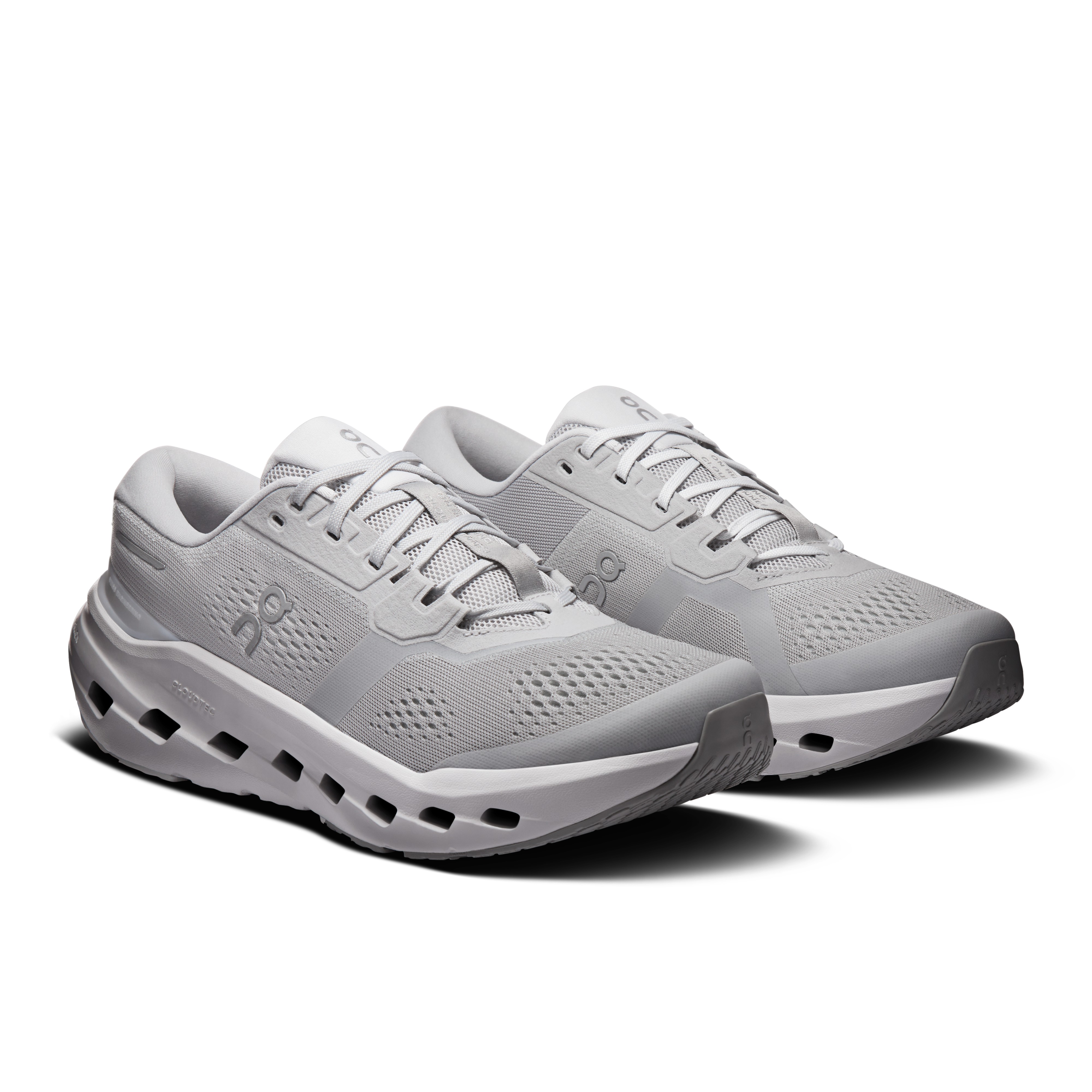 On Cloudrunner 3 Glacier & Alloy Herren Strassenlauf Schuhe