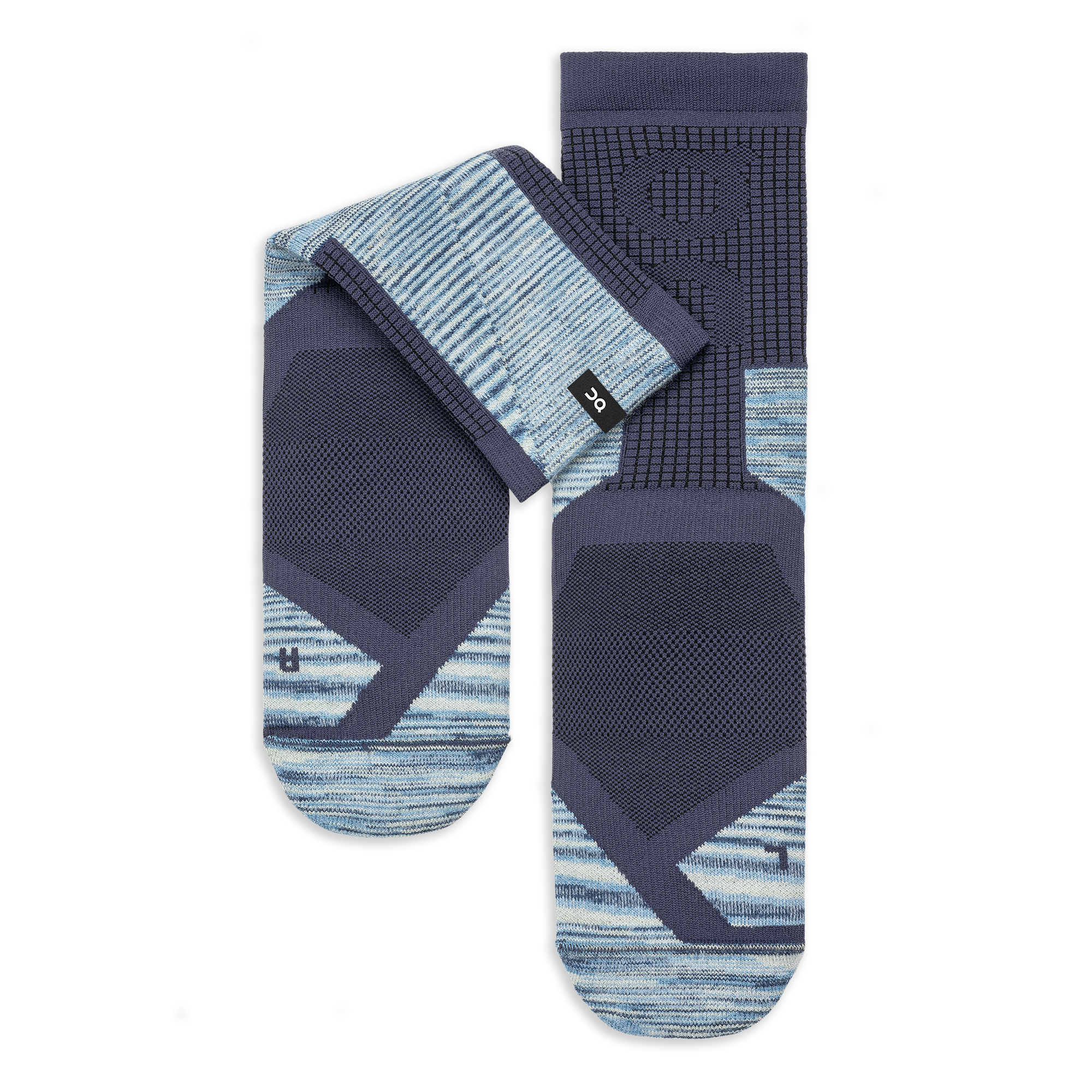 Men's Explorer Merino Sock | Black & White | On United States