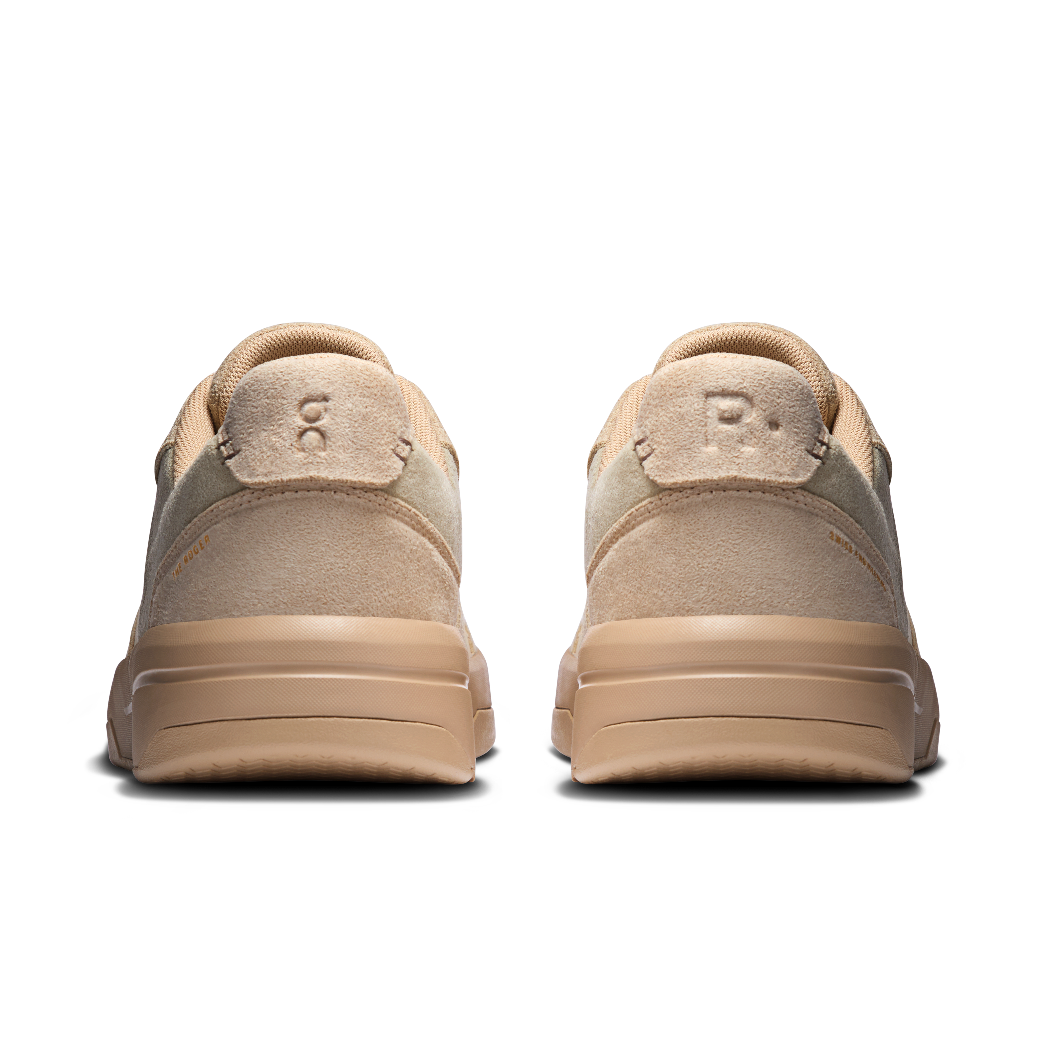 On THE ROGER Clubhouse Ace Sand & Sand Men Tennis Shoes