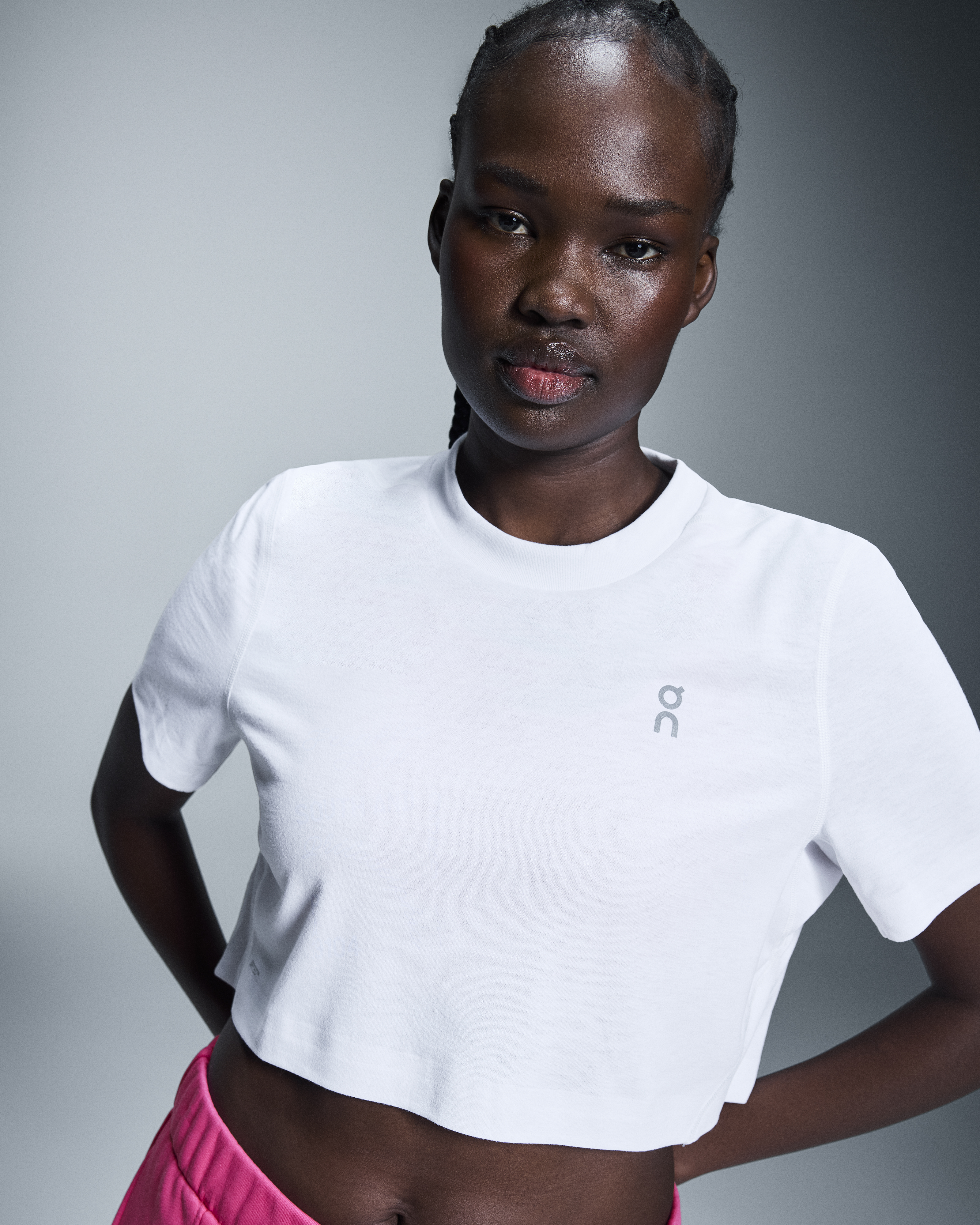 Women's Active-T Crop | White | On United States