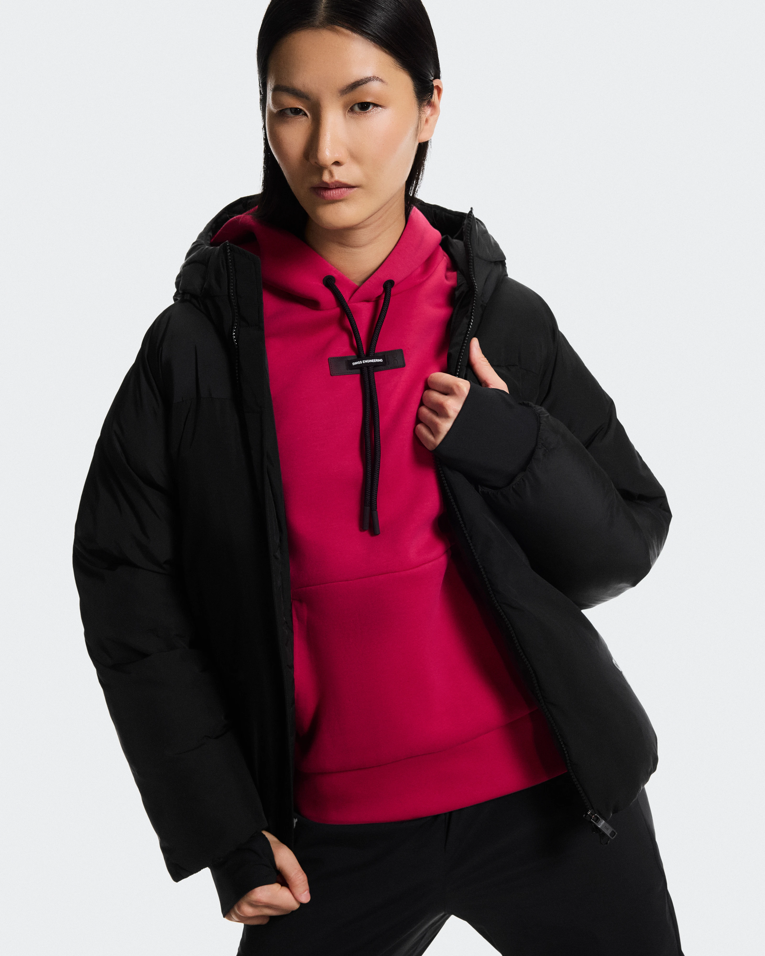 On All-Day Puffer Jacket Black Women Jackets