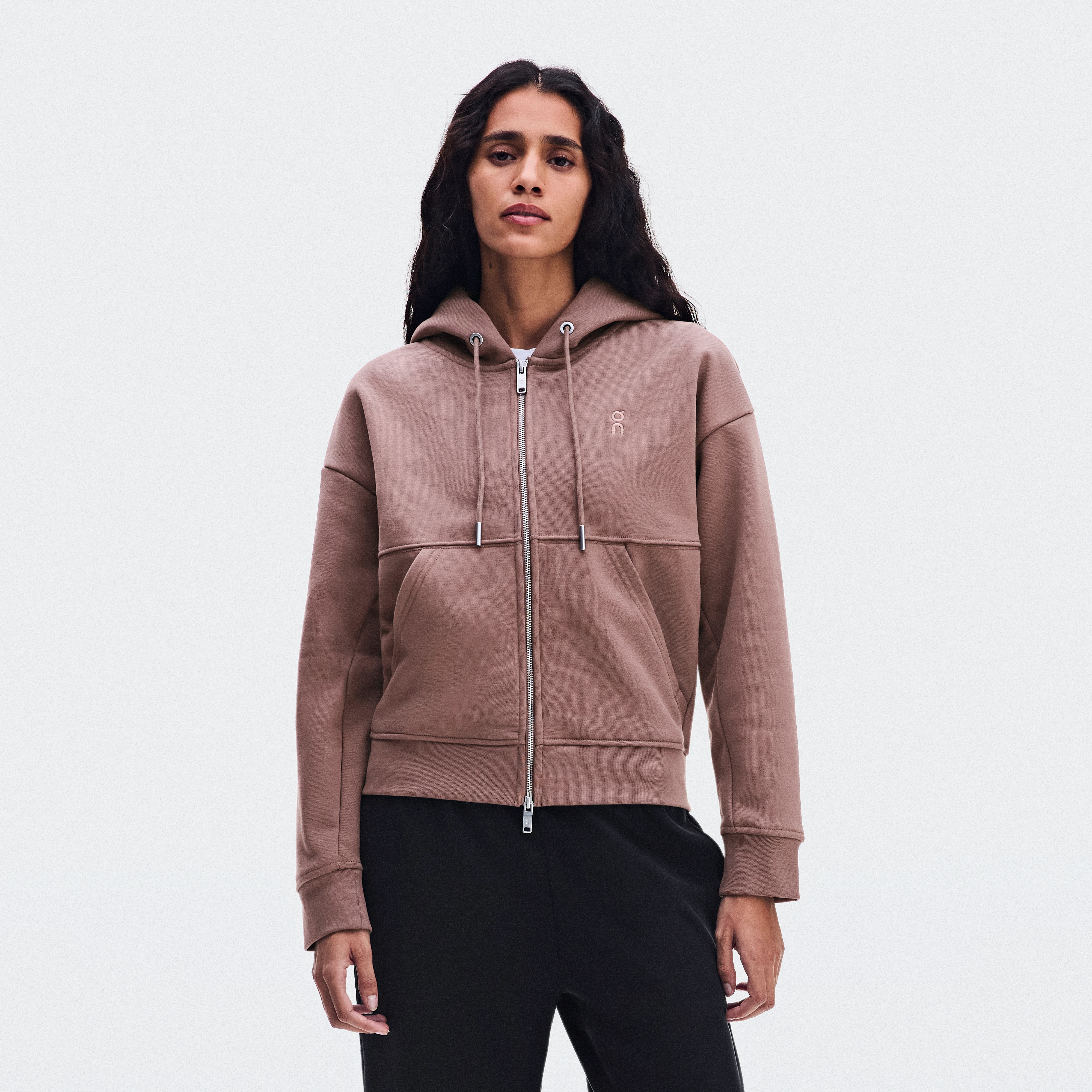 On Club Collective Full Zip Pixel Clove Women – Elevated everyday wear Hoodies and sweatshirts