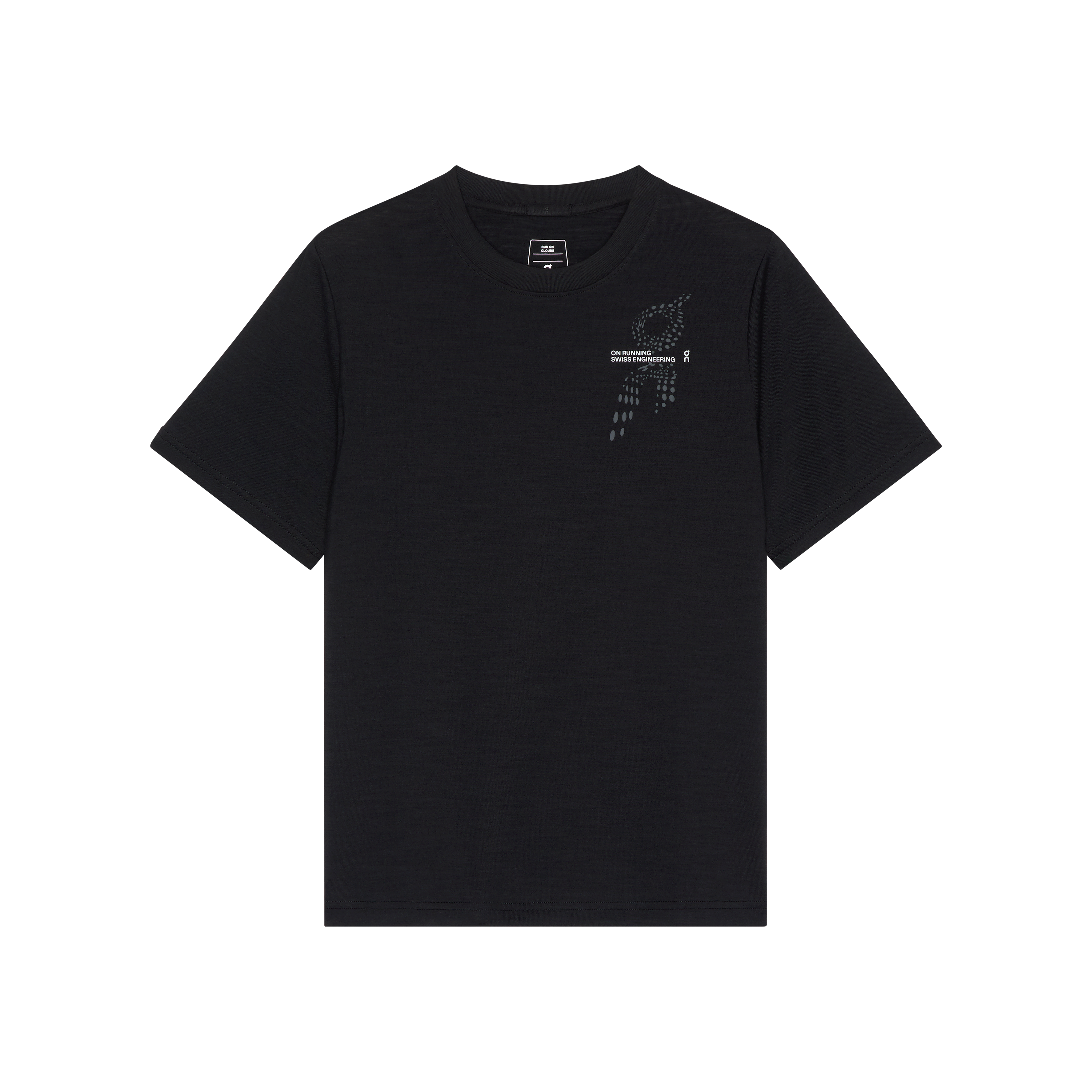Run-T Short-Sleeve Shirt in Black
