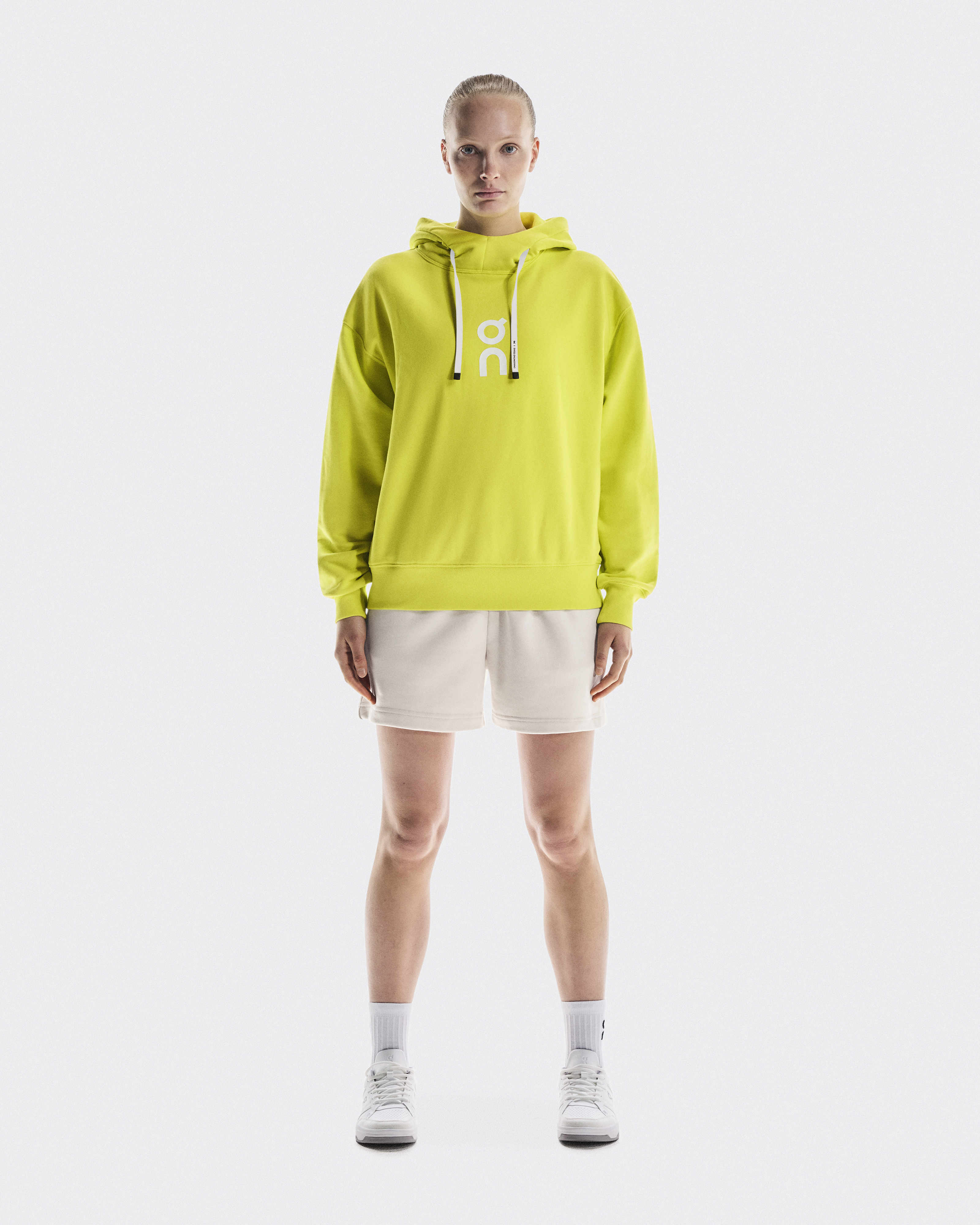 On Club Hoodie HoodieHoodie para Mujer en Lime, Talla: Large, Polyester