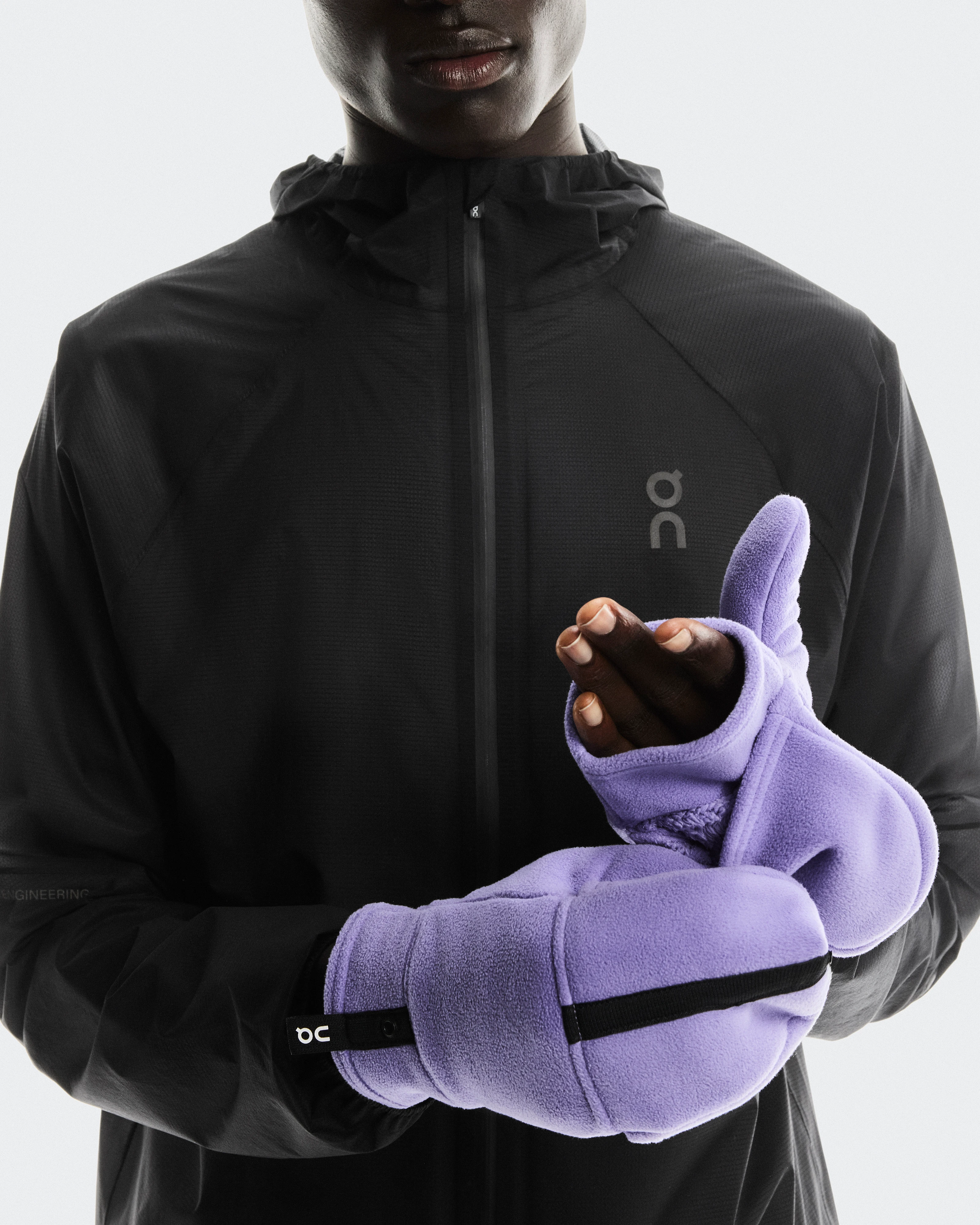 On Fleece Mitten Comet Unisex Gloves