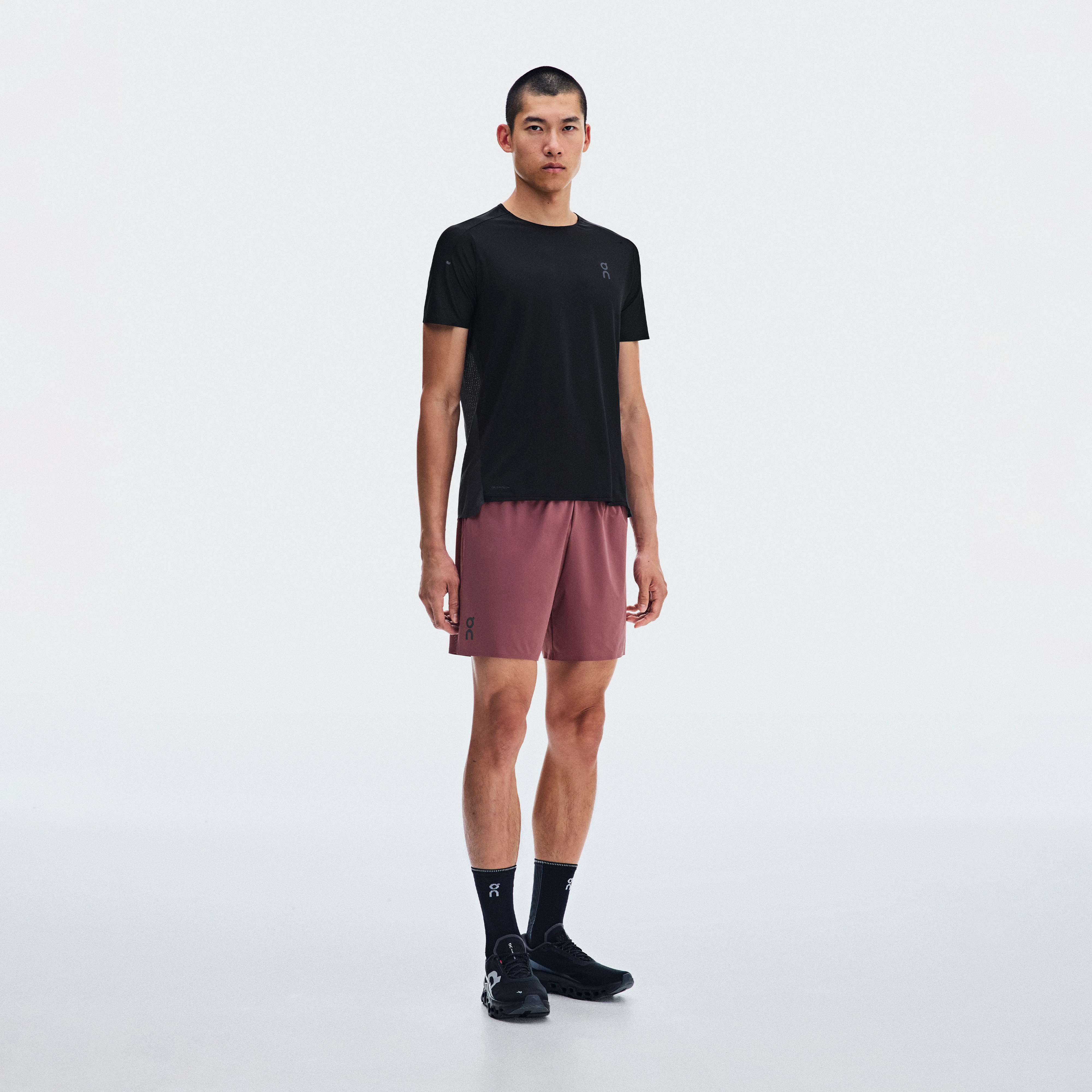 On 5" Performance Shorts Barberry Homme – Running de performance, léger, évacue la transpiration Shorts