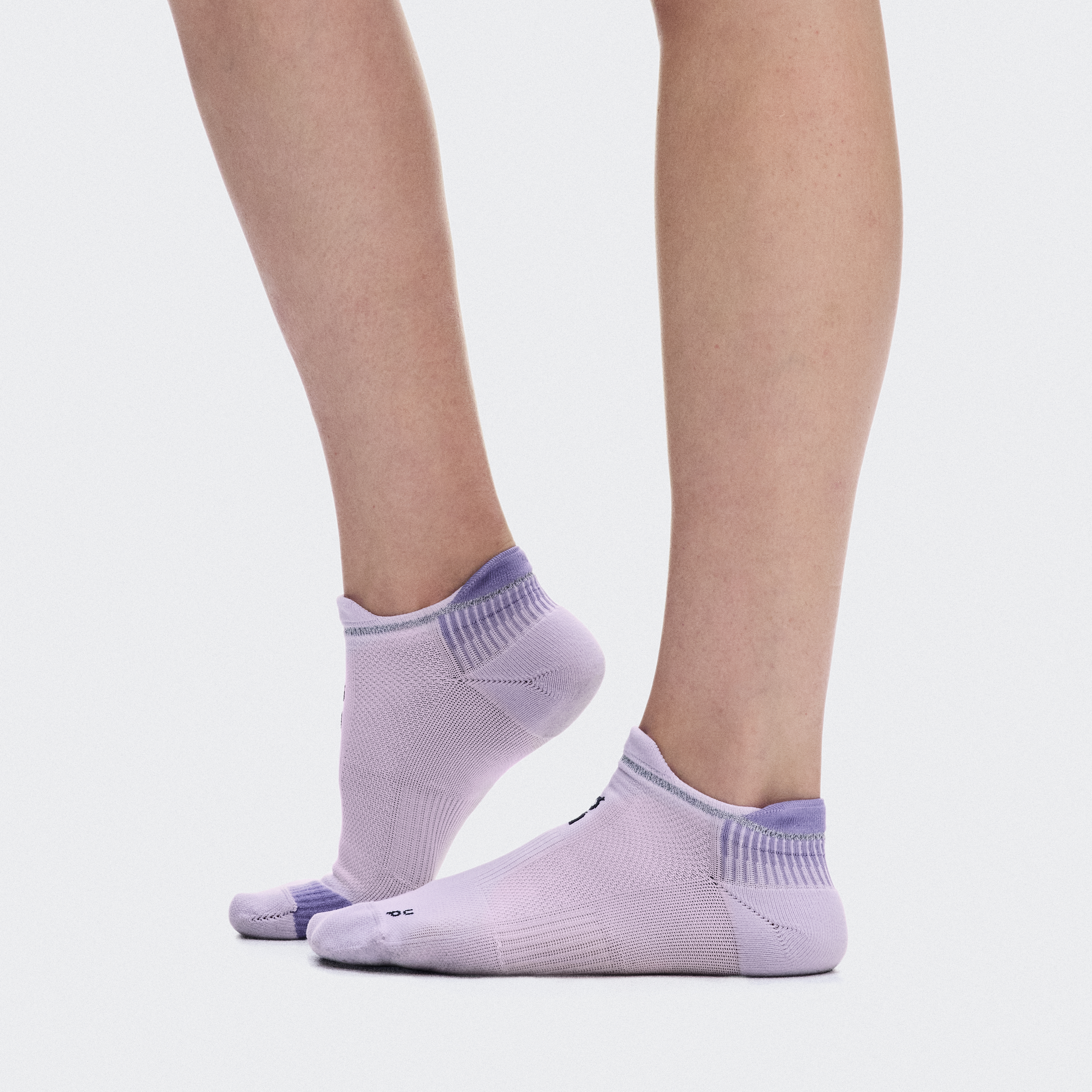 Performance Run Sock Low in Foxglove/Mallow
