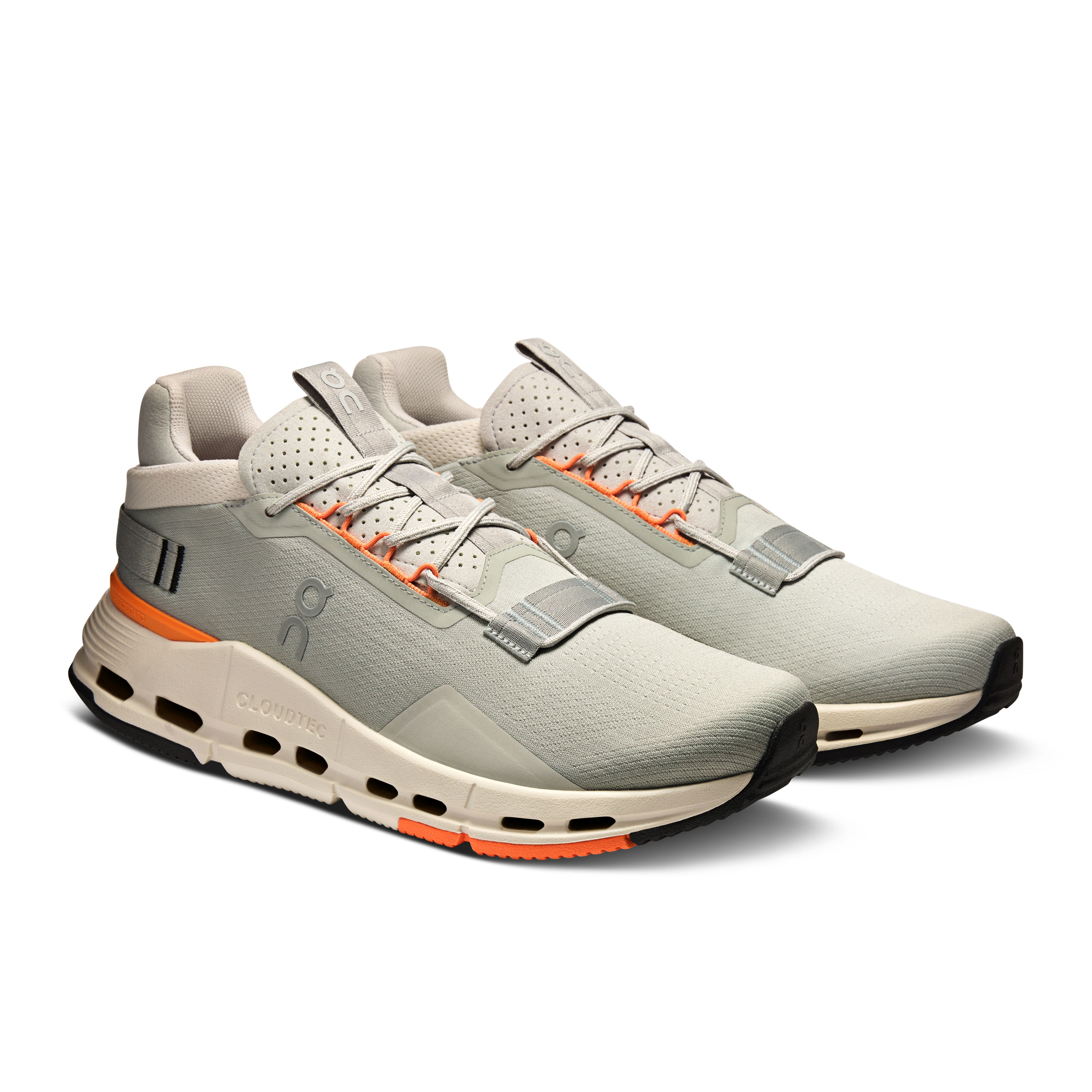 On Cloudnova 2 Glacier & Tumeric Herren Aktiver Lebensstil Schuhe