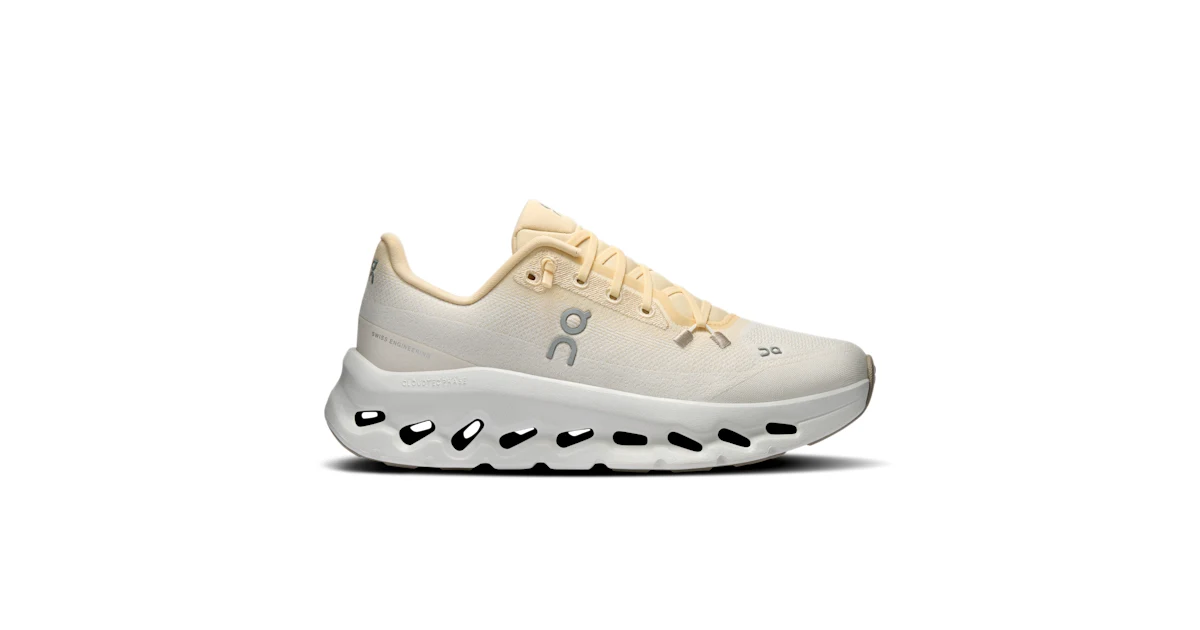 Tenis Cloudtilt para mujer beige y verde menta · On