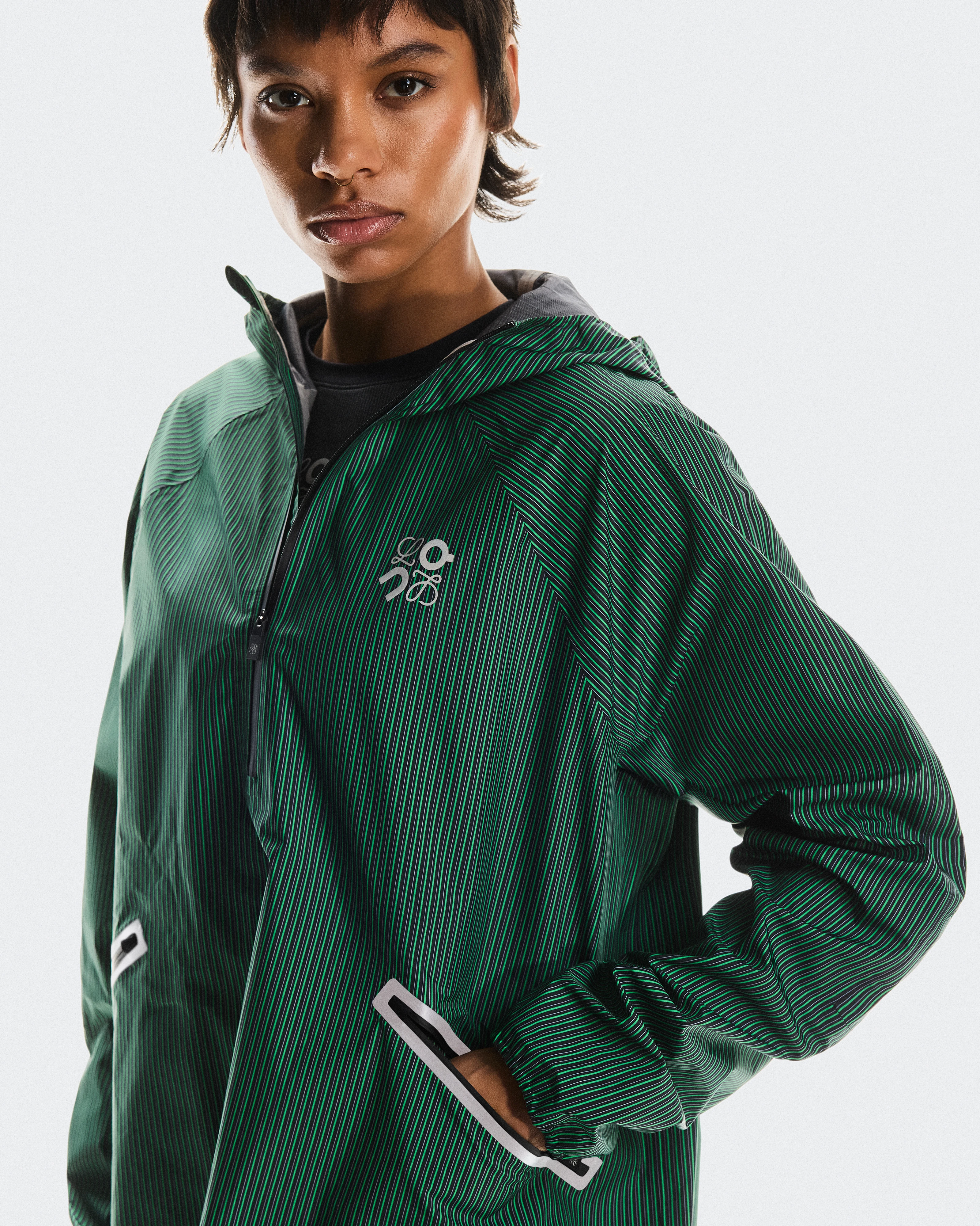 On Storm Anorak LOEWE Green & Black Unisex Jackets