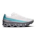 Cloudmonster Void Lifestyle Shoe in White/Aquamarine