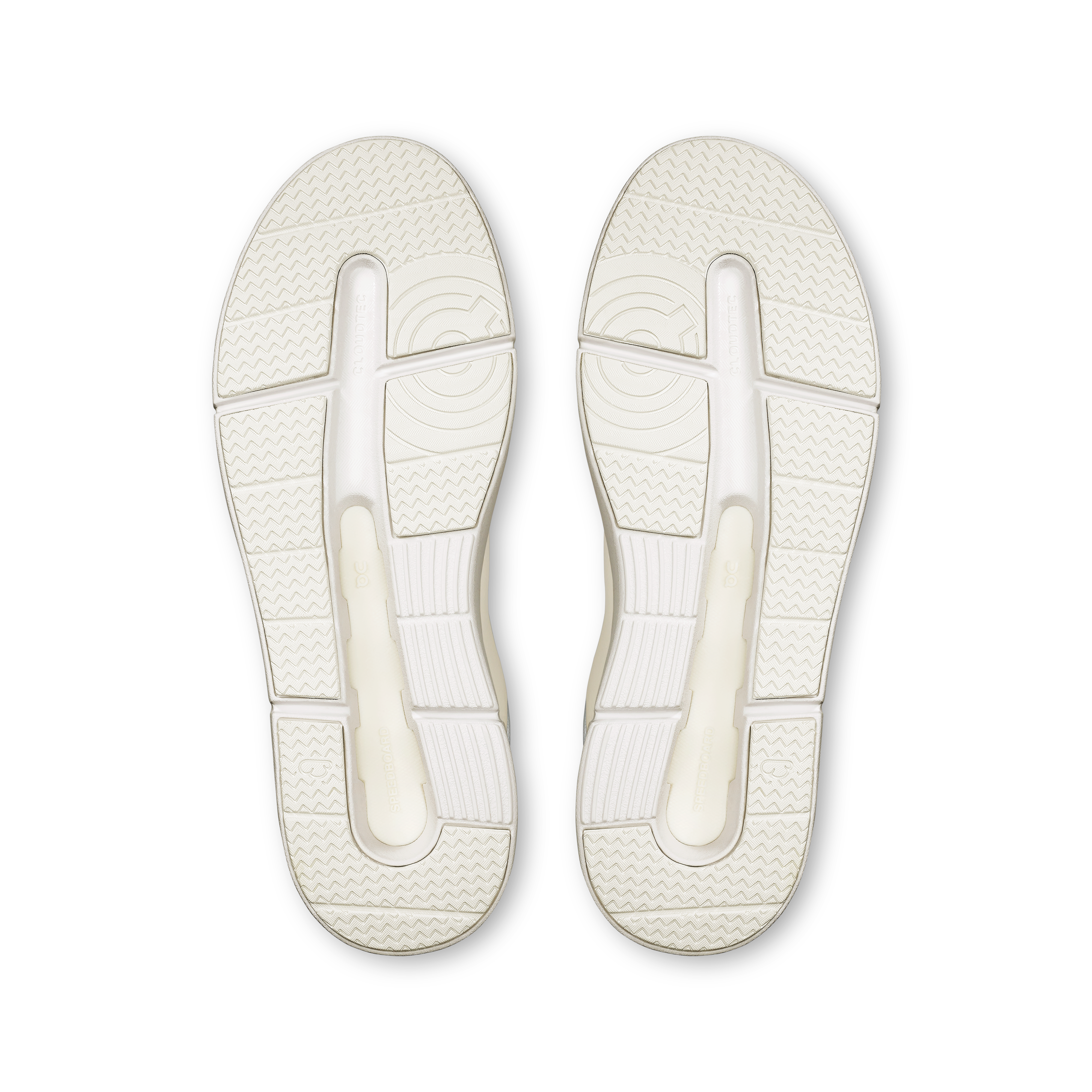 On THE ROGER Advantage Ivory & Ivory Women Tennis Shoes