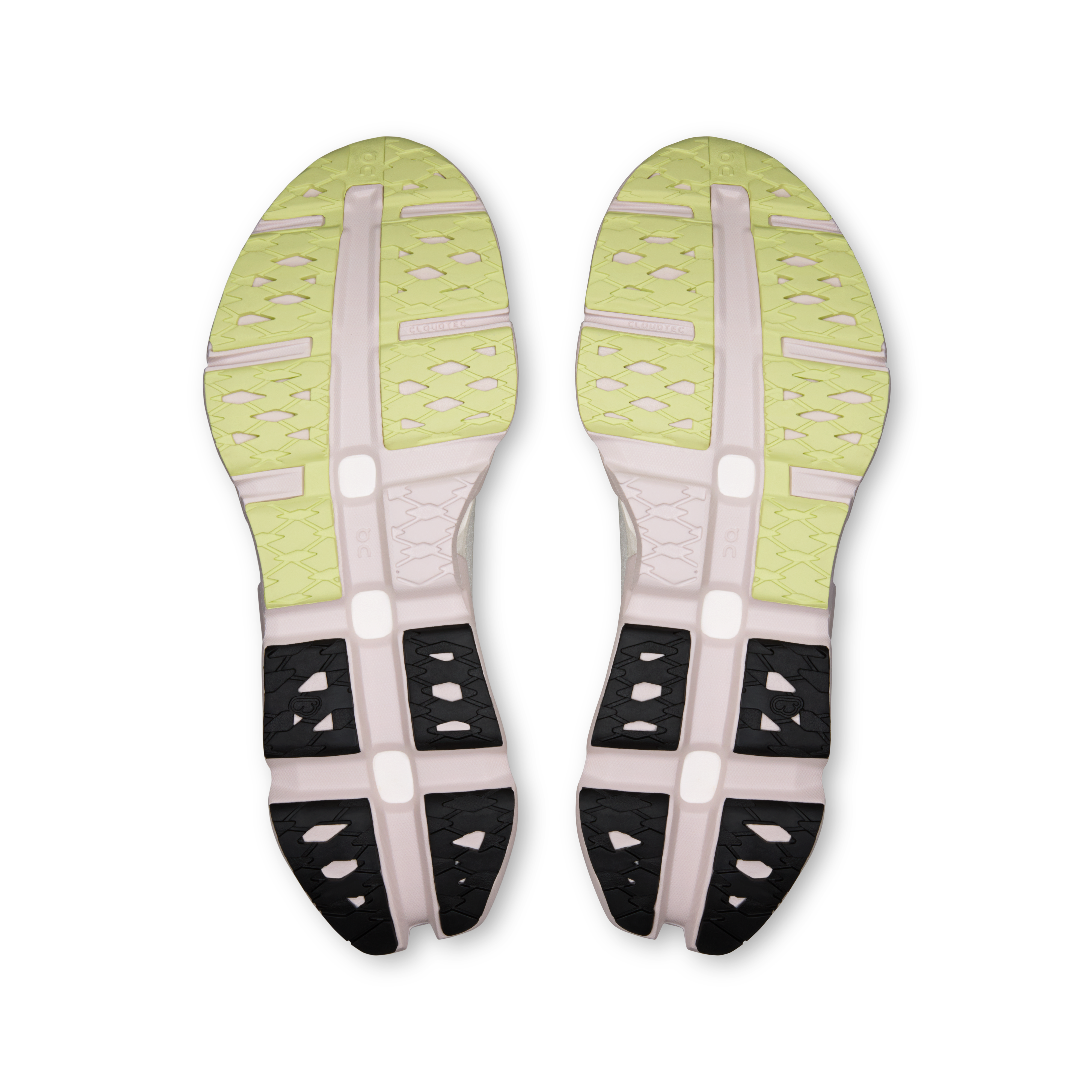 On LightSpray Cloudmonster 3 Hyper Lily & Limelight Unissex Corrida de rua Tênis