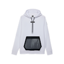 Hoodie in White