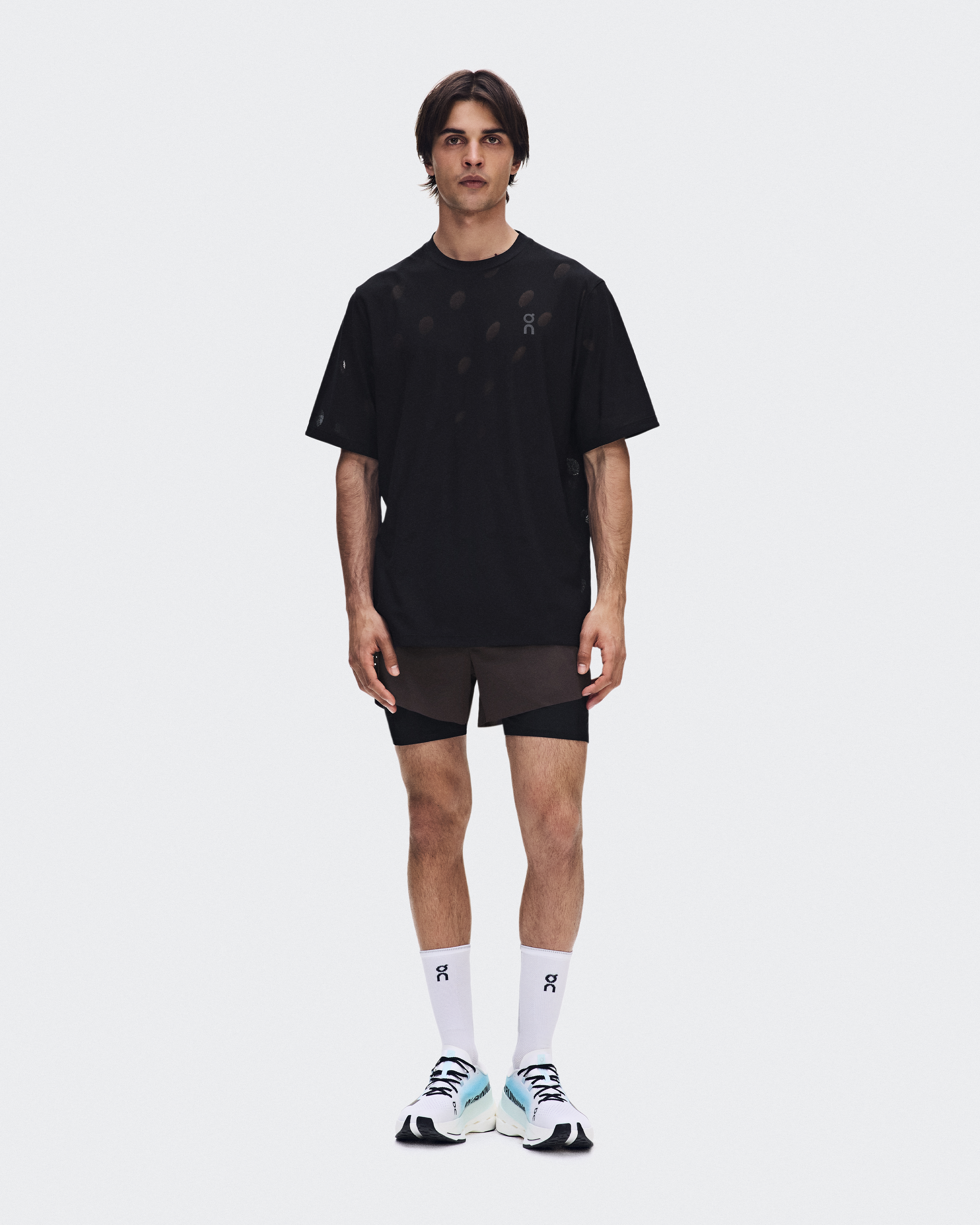 Zero-T Breathe Short-Sleeve Shirt in Black