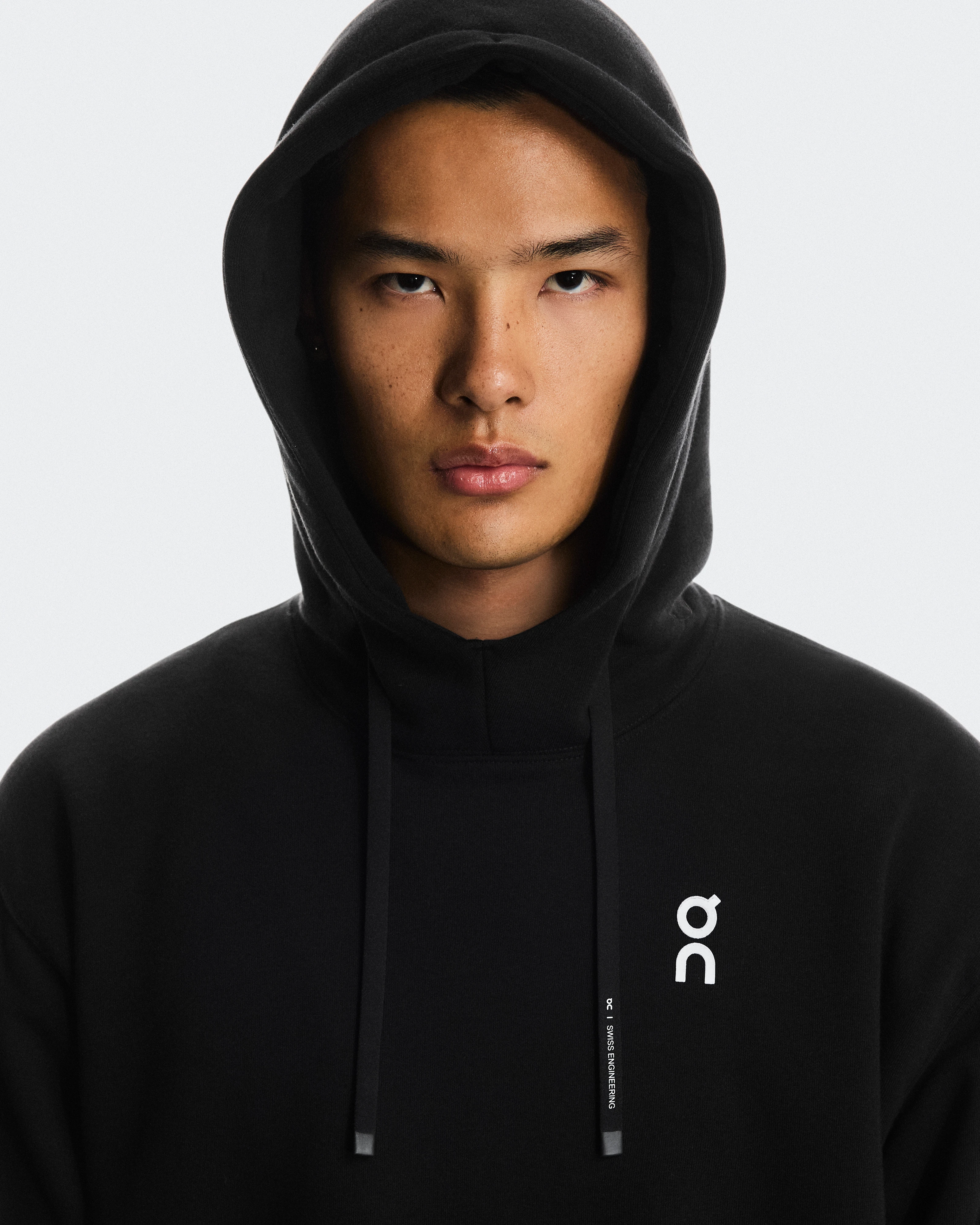 On Club Hoodie Graphic Black & Olive メンズ フーディ＆スウェットシャツ
