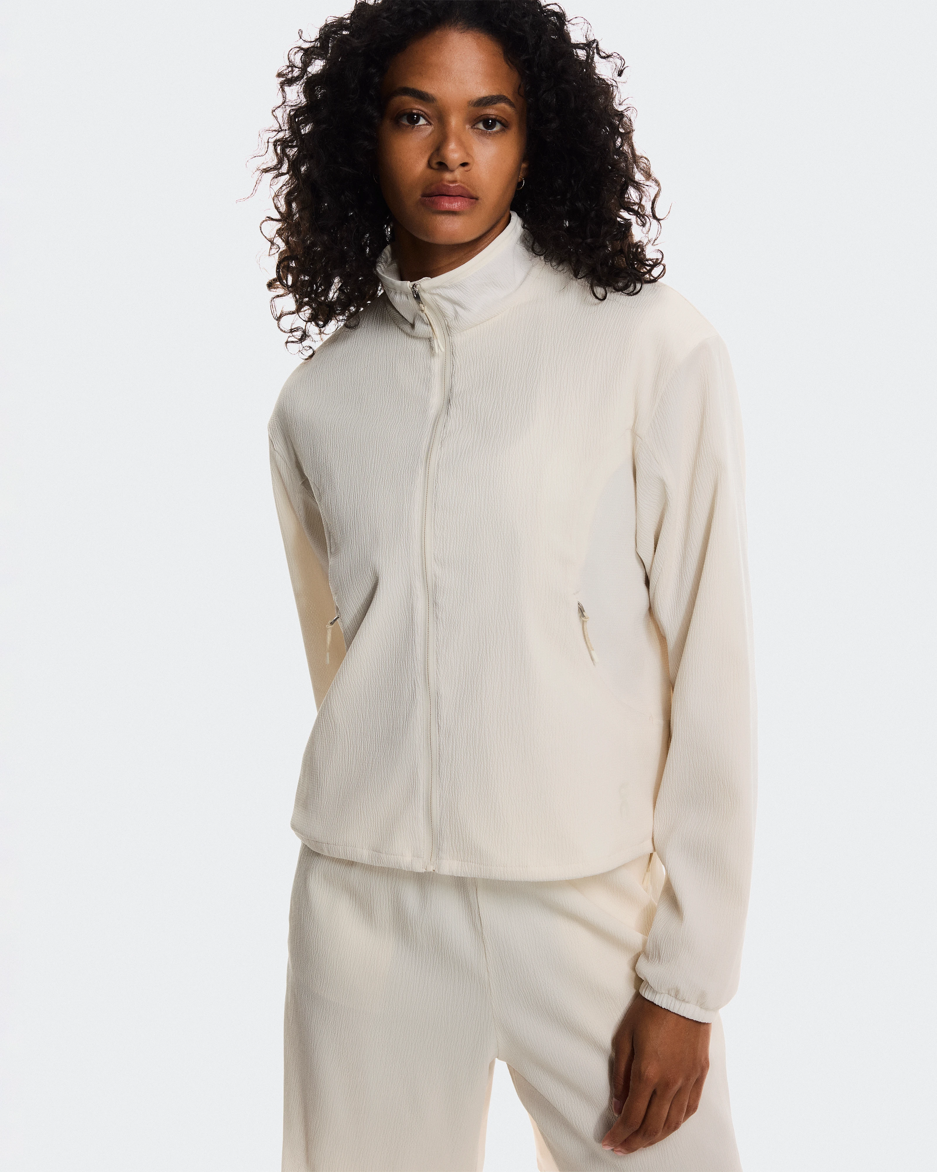 On Track Jacket Cream Femme Vestes