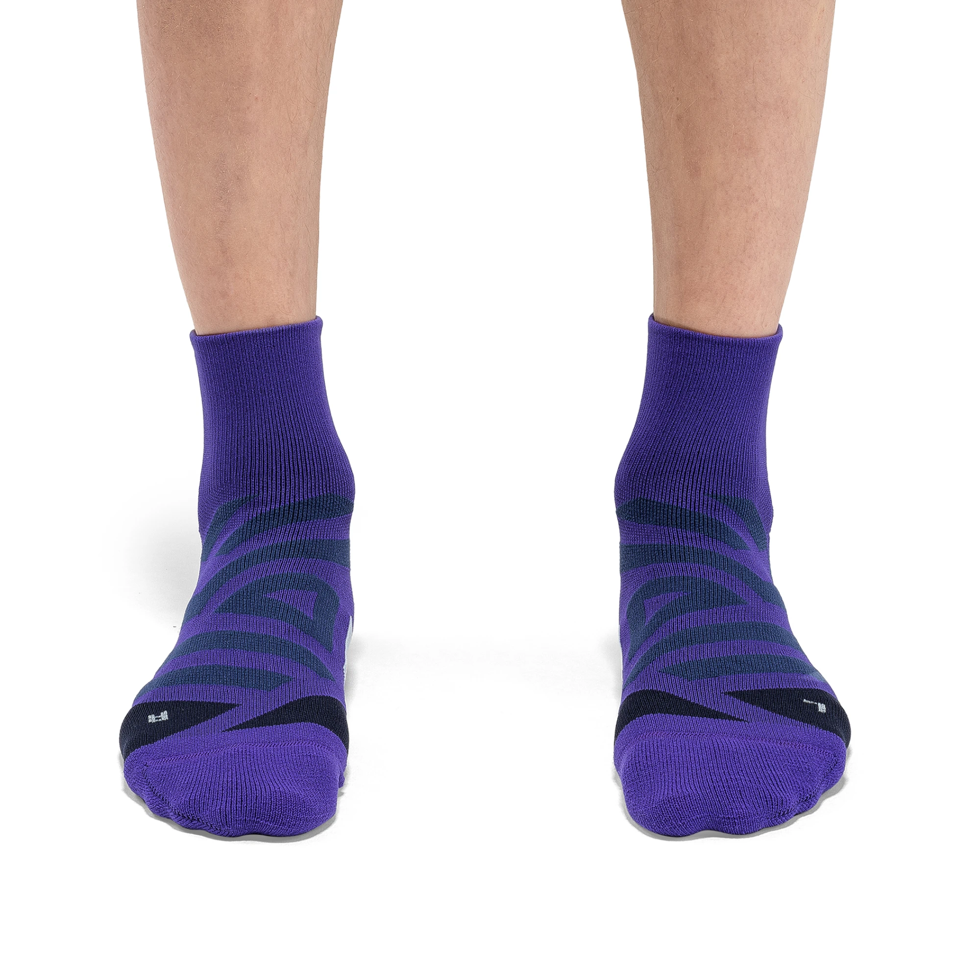 On Calcetines Running Mujer - Performance Mid - Lavender & Anemone