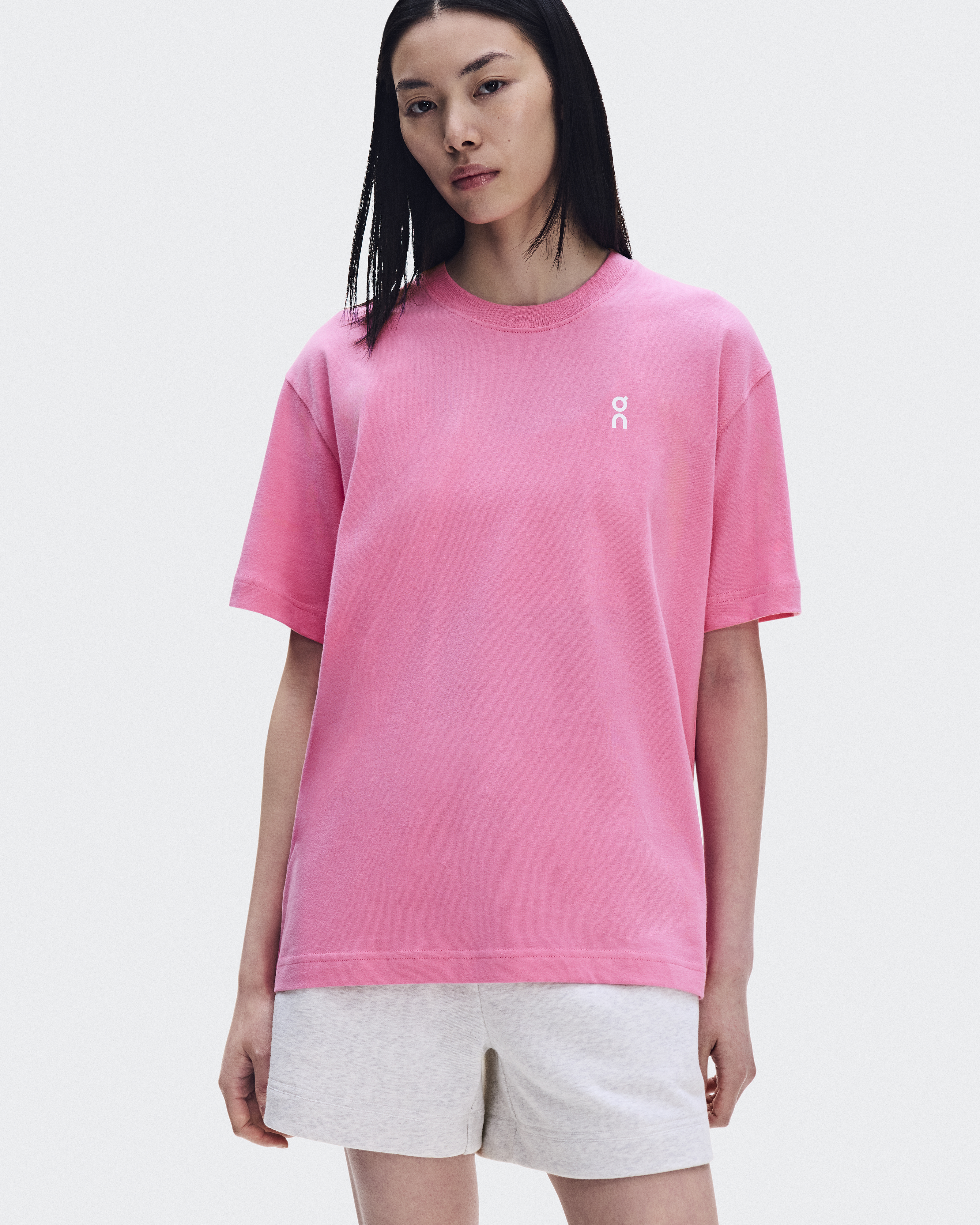 希少　On | Club T メンズ　ショッキングピンク　サイズS ウィメンズ Club-T Glow | ピンク | On 日本