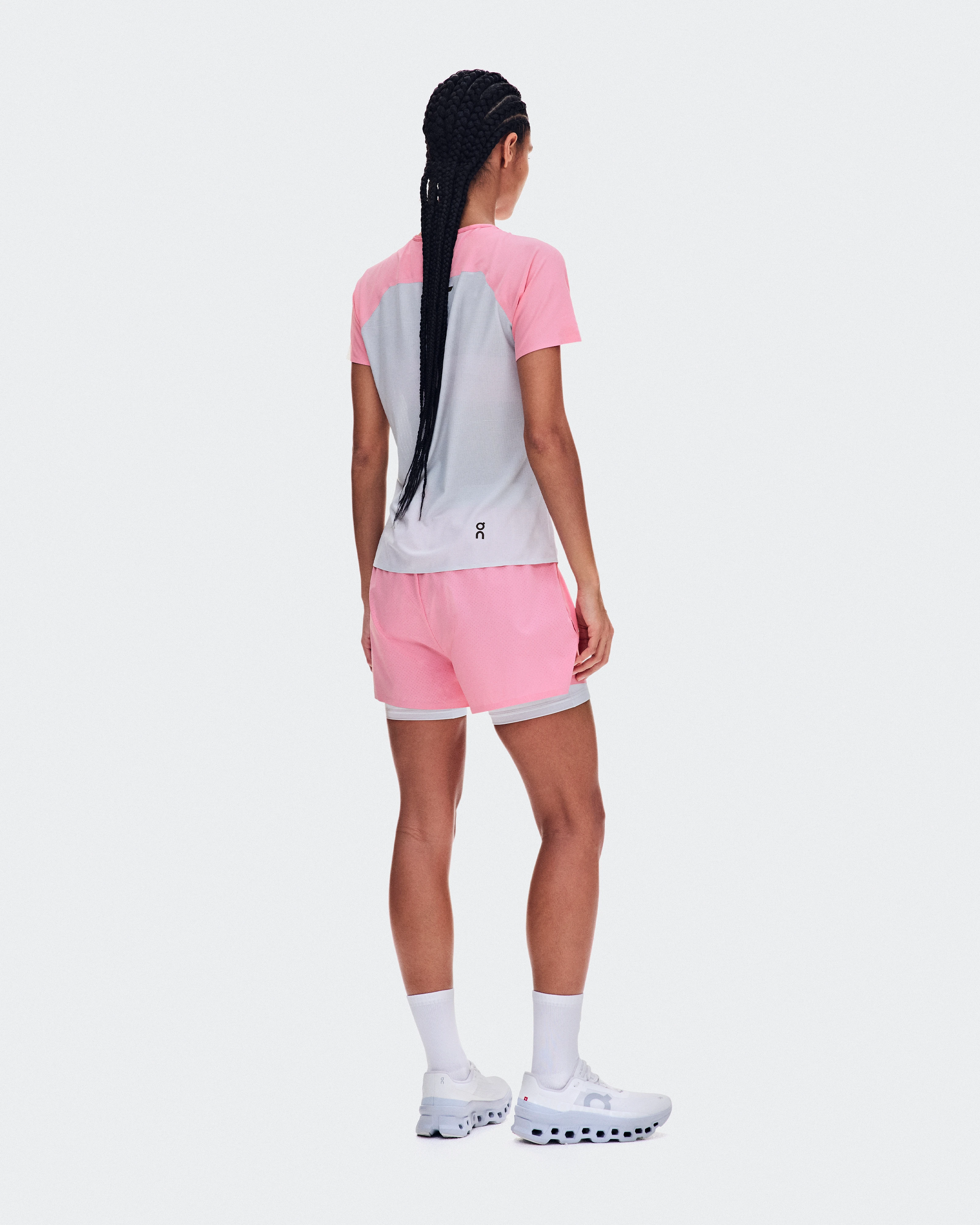 On Performance-T Magnolia & Glacier Women Tops and t-shirts