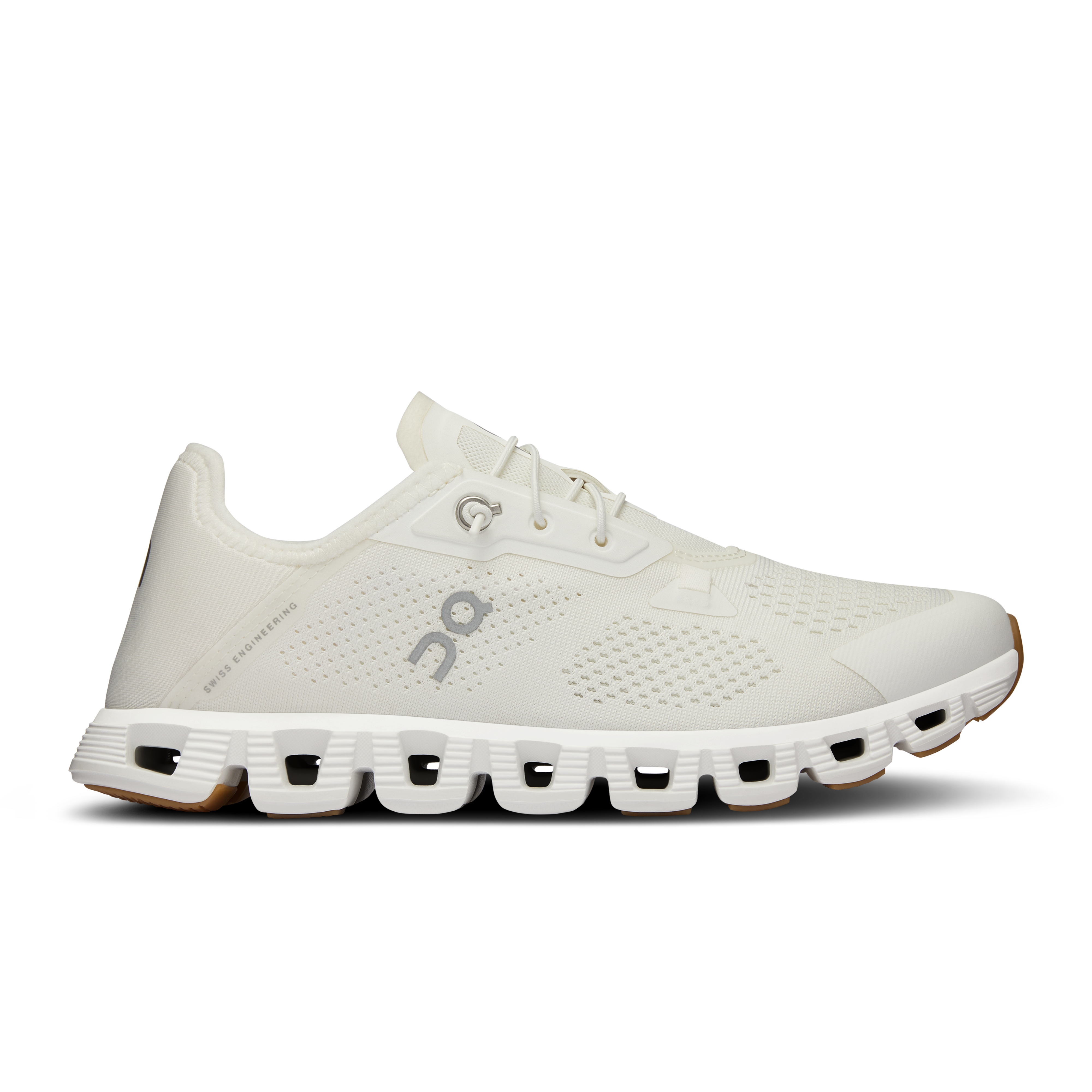 On Cloud 5 Coast All White Damen Aktiver Lebensstil Schuhe