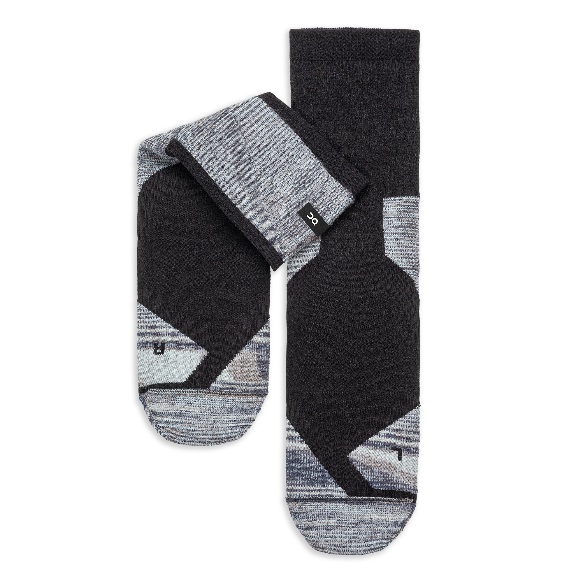 Men's Explorer Merino Sock | Black & White | On United States
