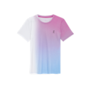 Court-T Shirt in White/Pink