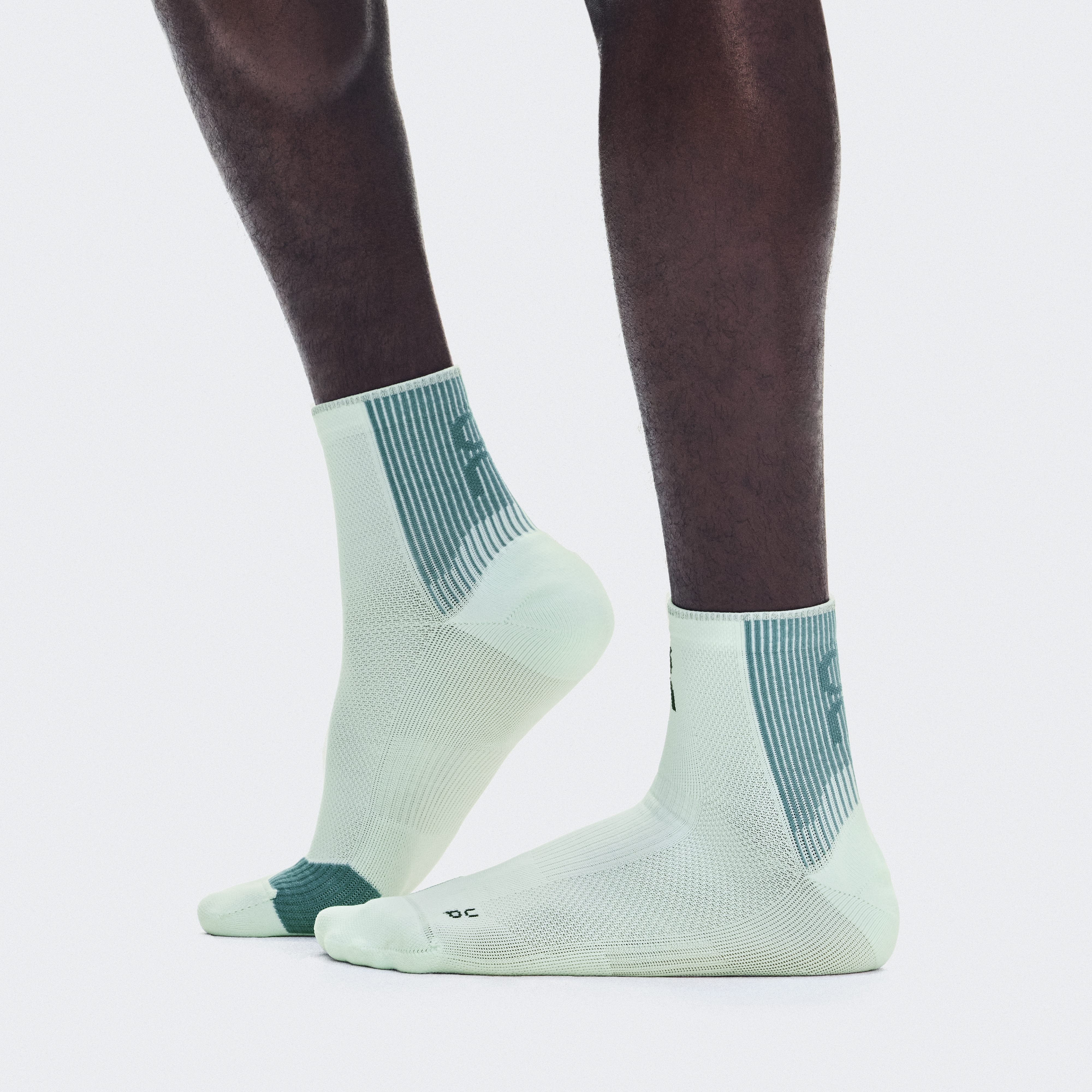 Performance Run Sock Mid in Flurry/Storm
