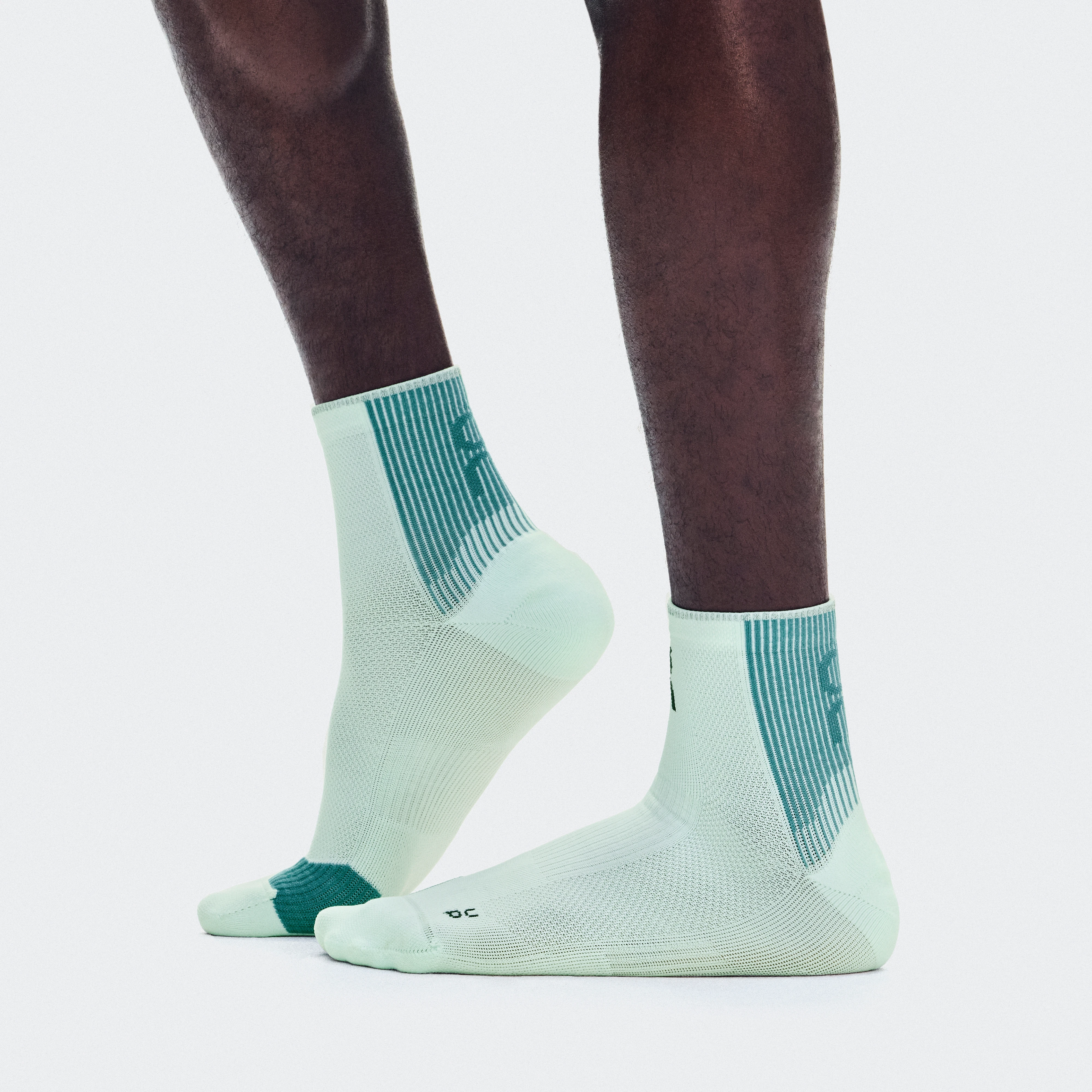 On Performance Run Sock Mid Flurry & Storm Unisex – Performance running, breathable, cushioning Socks