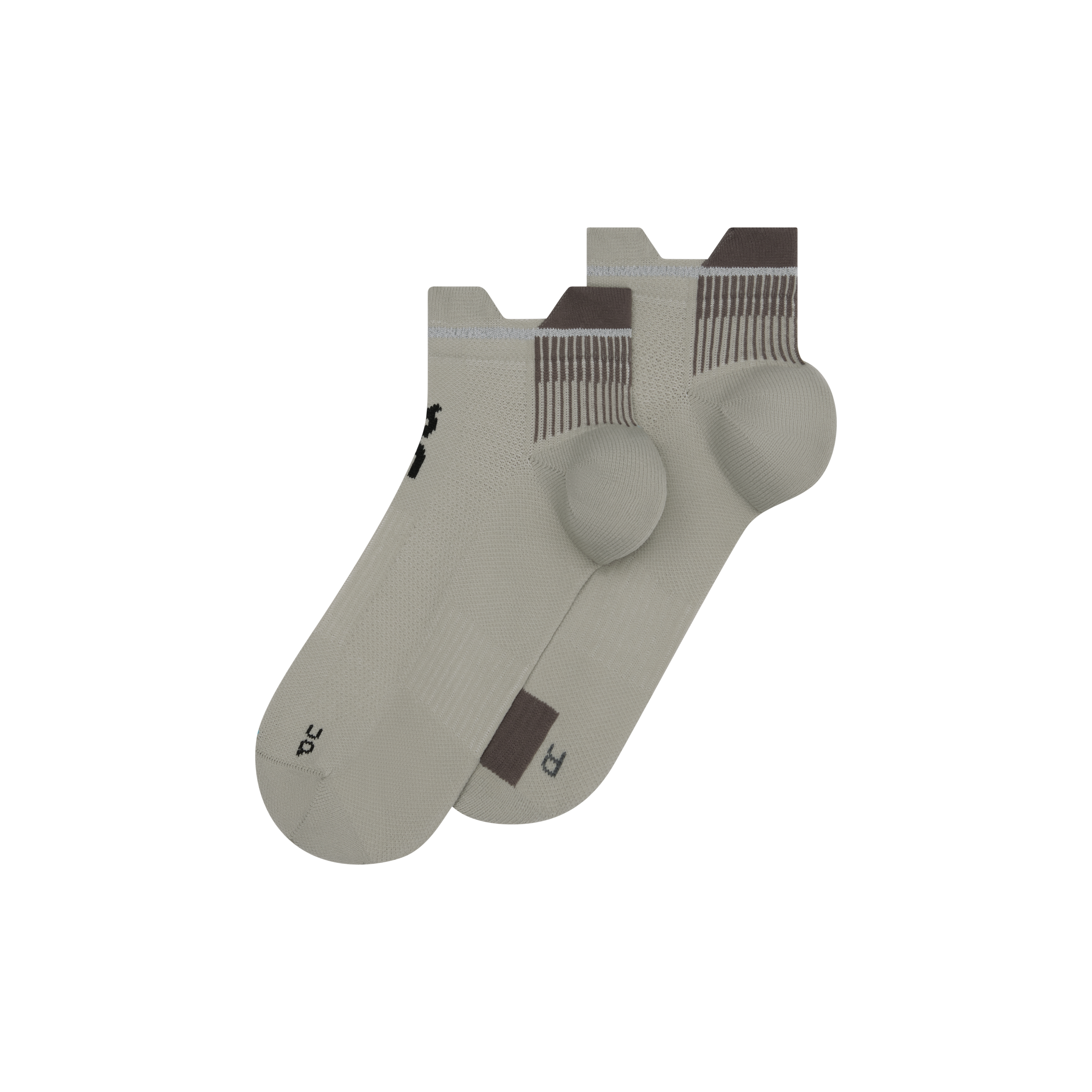Performance Run Sock Low in Brume/Clove