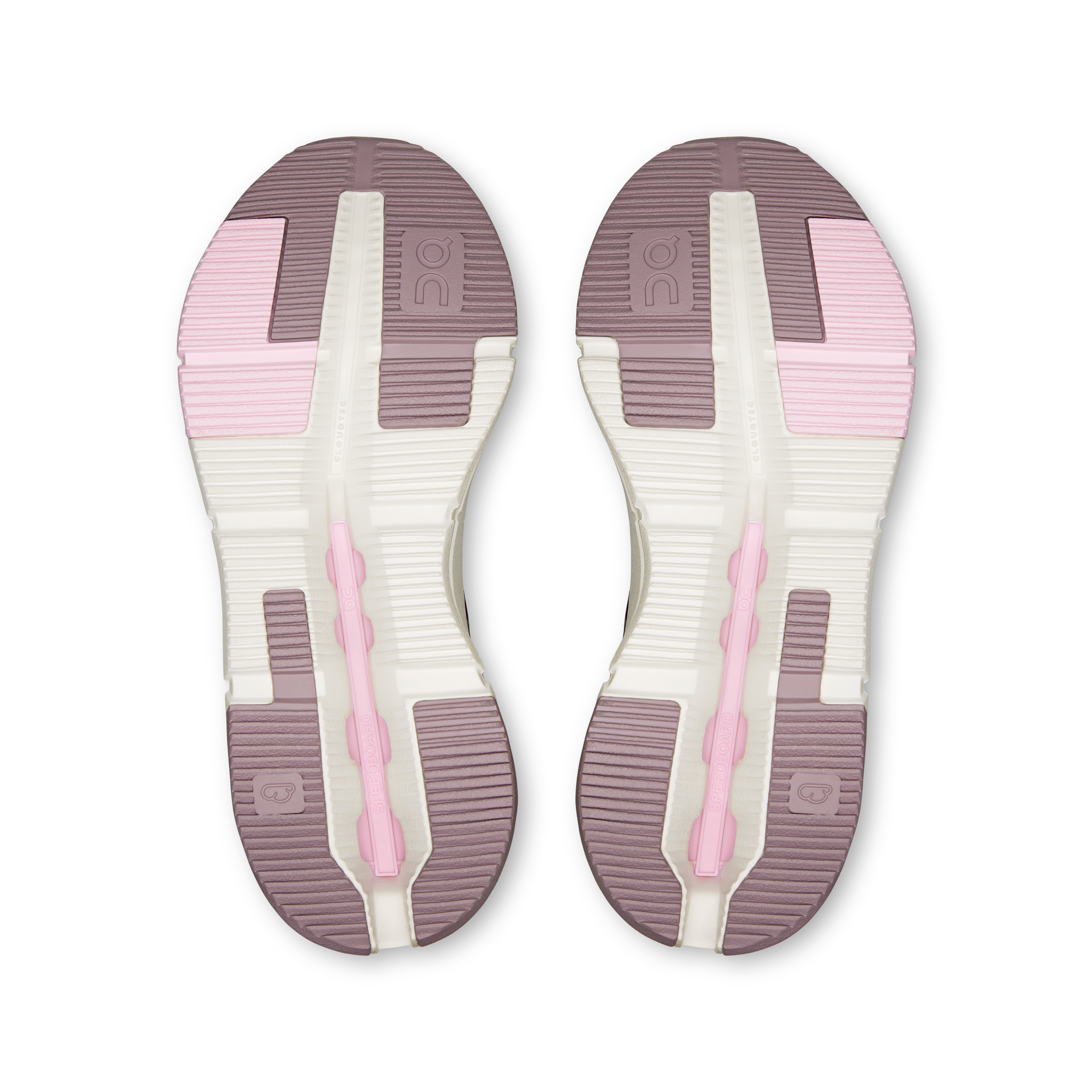 On Cloudnova 2 Maroon & Peony Damen Aktiver Lebensstil Schuhe