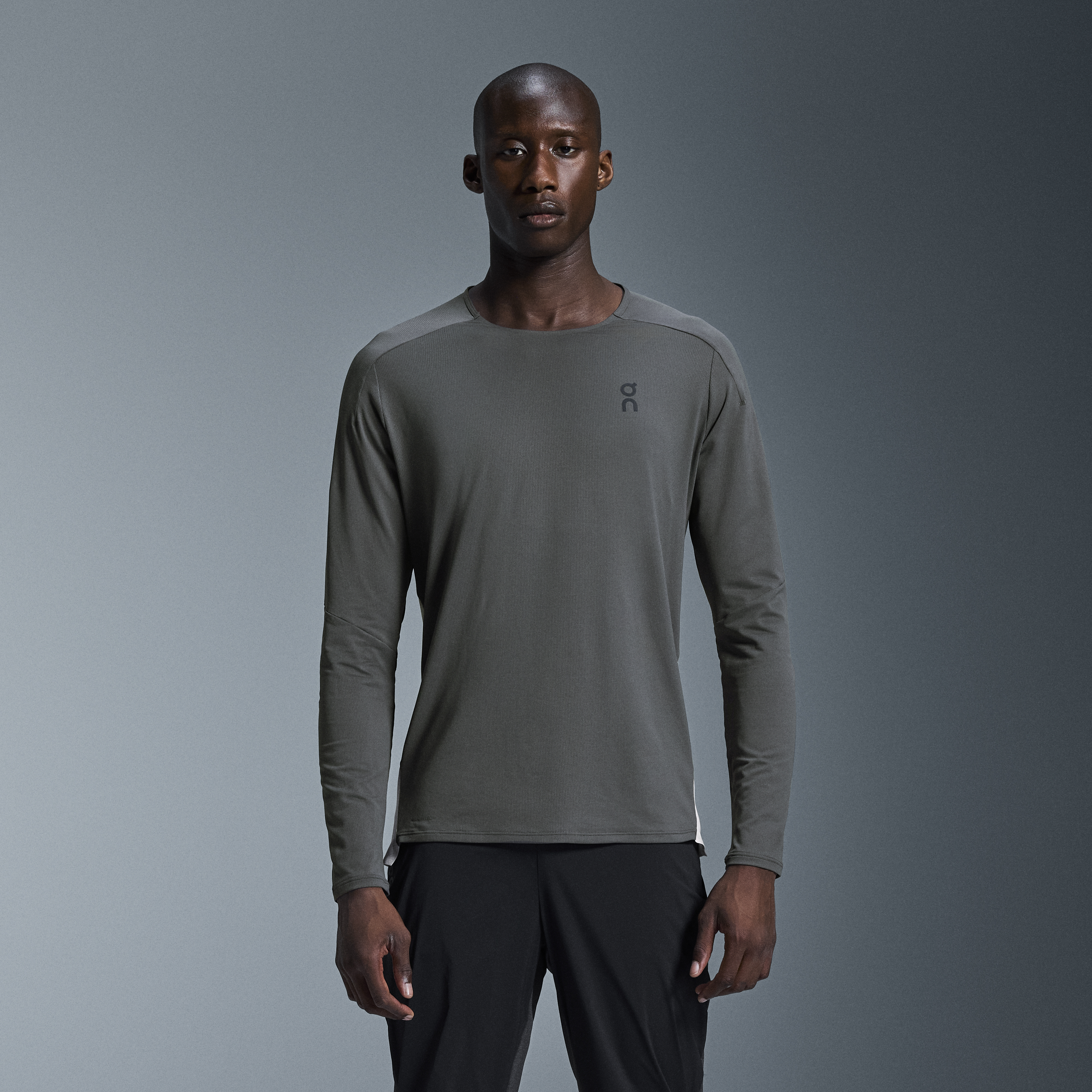 Performance Long-T Long-Sleeve Shirt in Eclipse/Silver